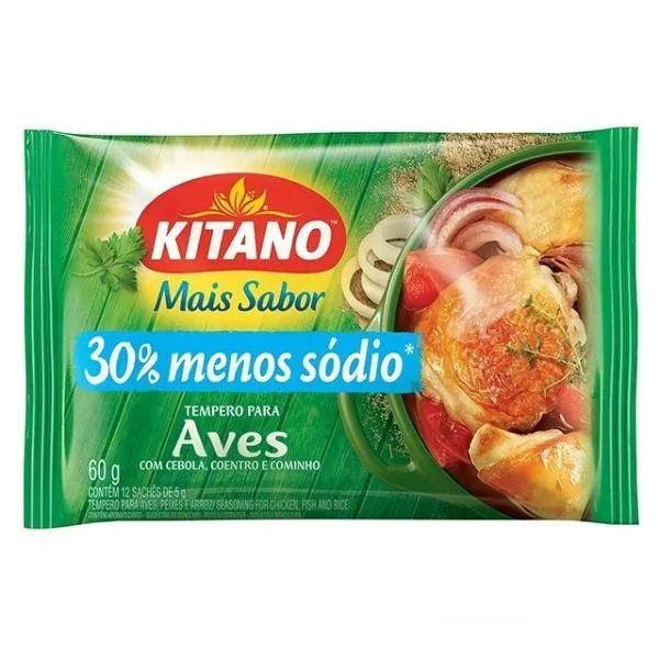 Tempero Mais Sabor Aves 60g 1 UN Kitano