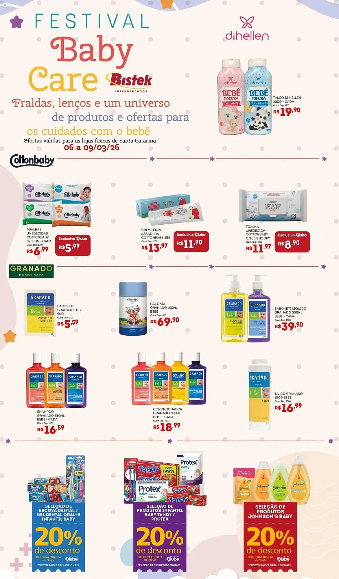 Encarte de Encarte Bistek Supermercados 6 de março até 9 de março 2026 - Pagina 2