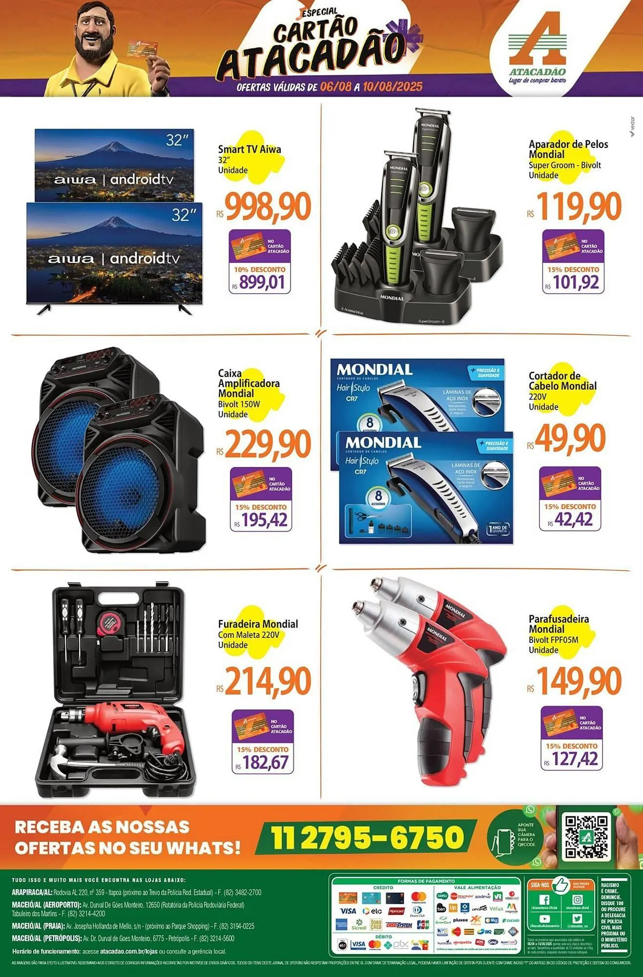 Encarte de Catálogo Atacadão 7 de agosto até 10 de agosto 2025 - Pagina 2