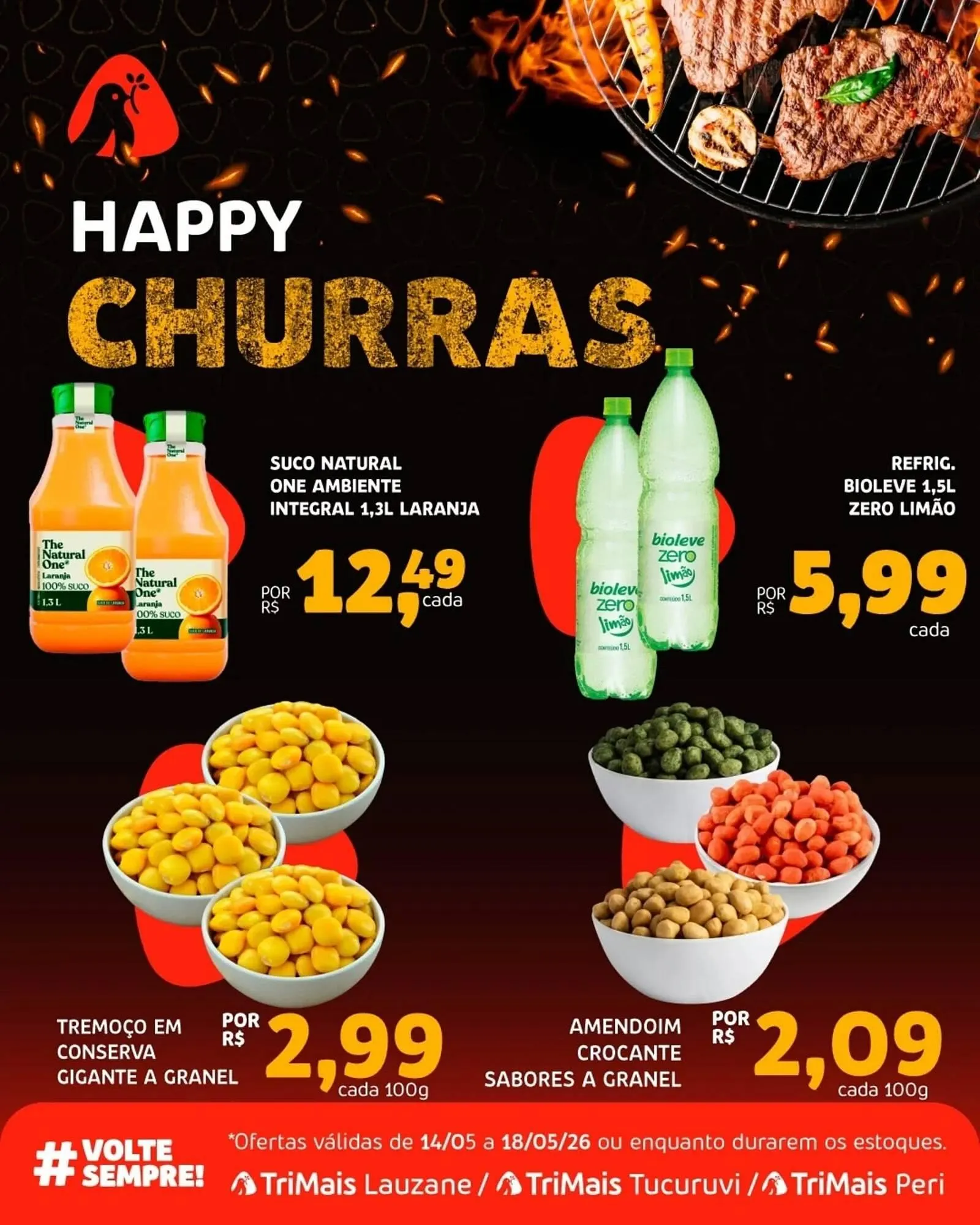 Encarte de Catálogo Trimais Supermercado 15 de maio até 18 de maio 2026 - Pagina 5