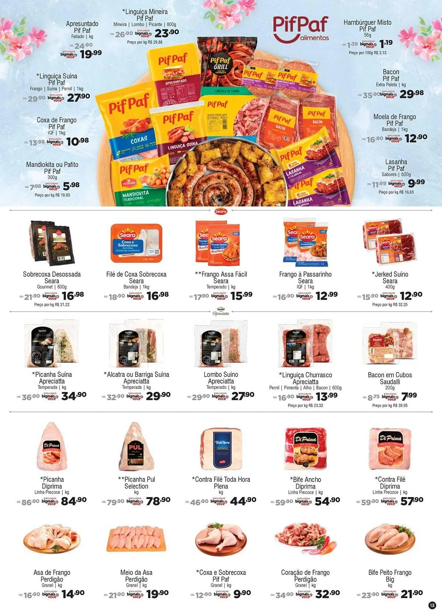 Encarte de Catálogo Big Mais Supermercados 30 de outubro até 18 de novembro 2025 - Pagina 13