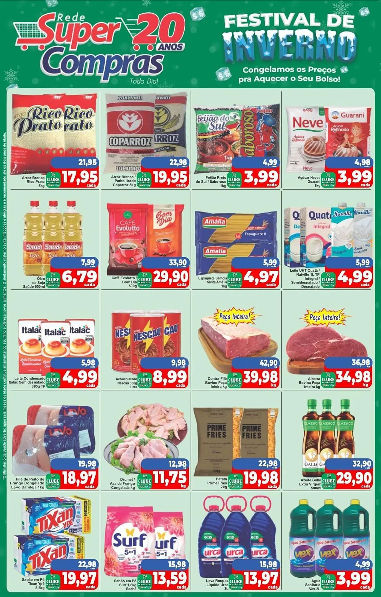 Encarte de Catálogo Rede Super Compras 25 de julho até 31 de julho 2025 - Pagina 1