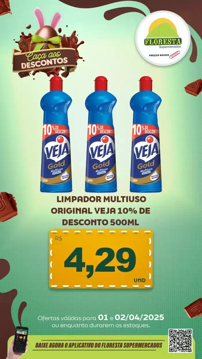 Encarte de Catálogo Floresta Supermercados 31 de março até 2 de abril 2025 - Pagina 23