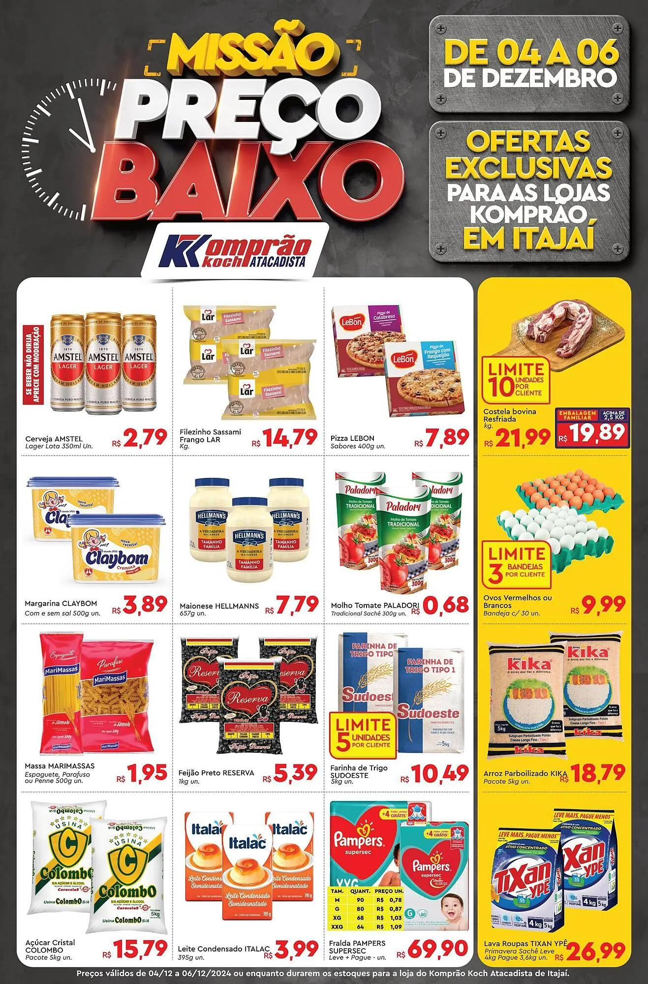 Encarte de Catálogo Supermercados Koch 4 de dezembro até 6 de dezembro 2024 - Pagina 1