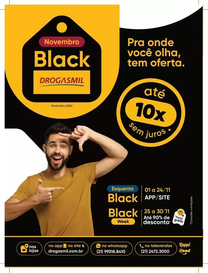 Encarte de Black novembro ! 4 de novembro até 30 de novembro 2024 - Pagina 1