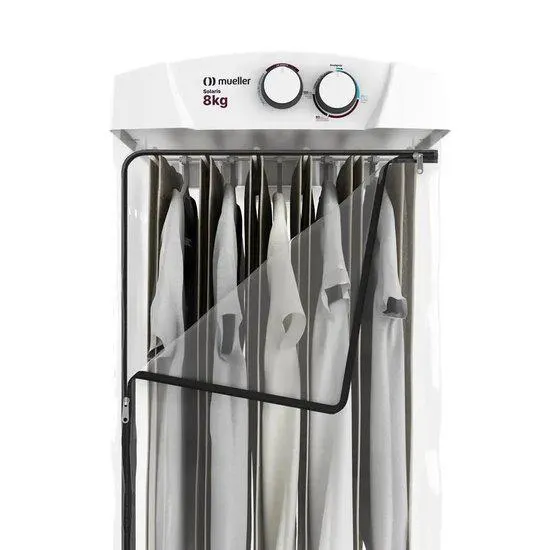 Secadora de Roupas Mueller Solaris 8Kg timer de 120 minutos Branca