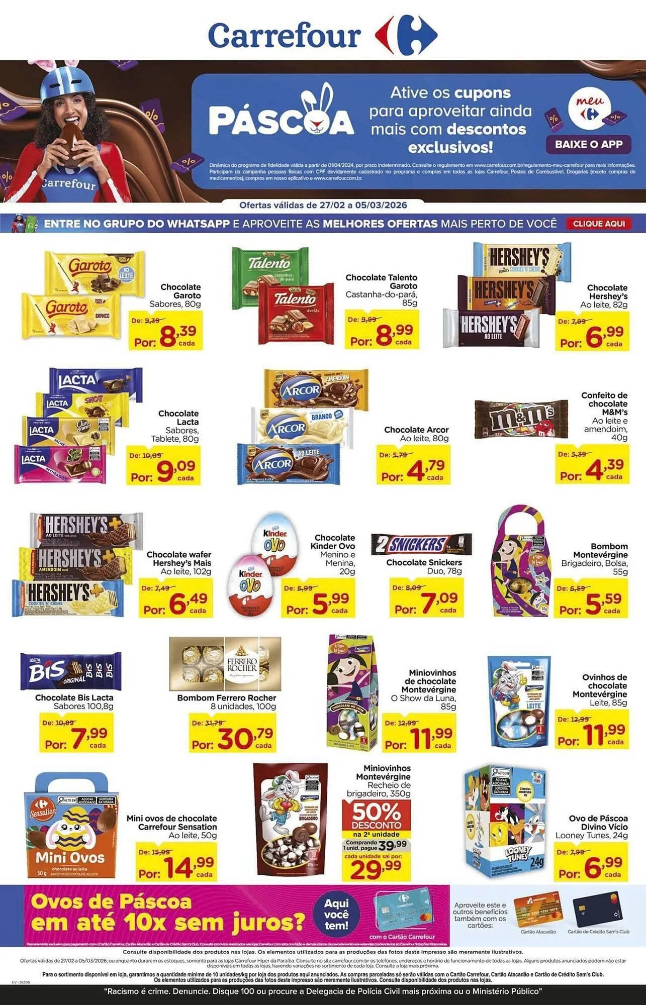 Encarte de Folheto Carrefour 27 de fevereiro até 5 de março 2026 - Pagina 1