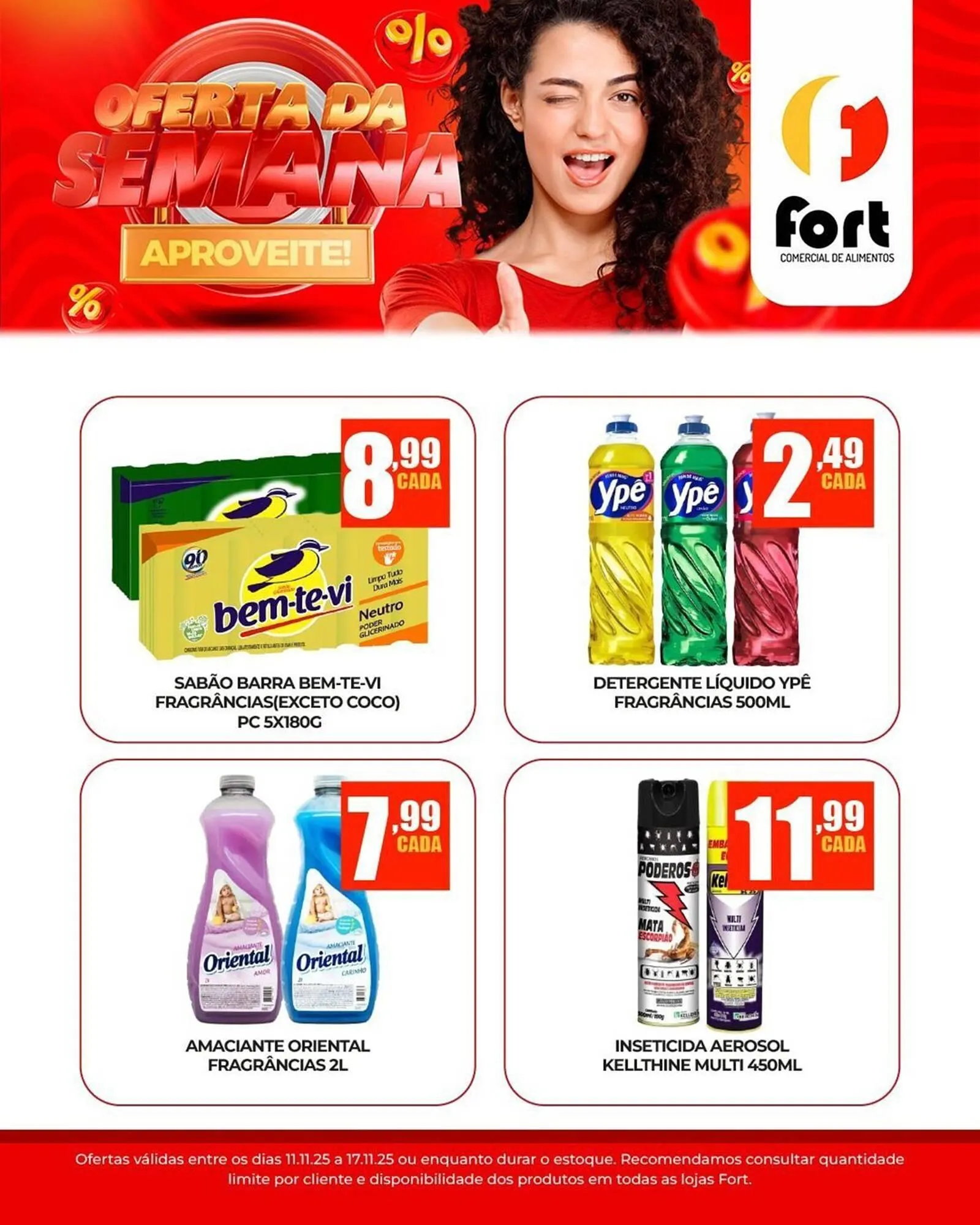 Encarte de Tabloide Fort Atacadista 11 de novembro até 17 de novembro 2025 - Pagina 4