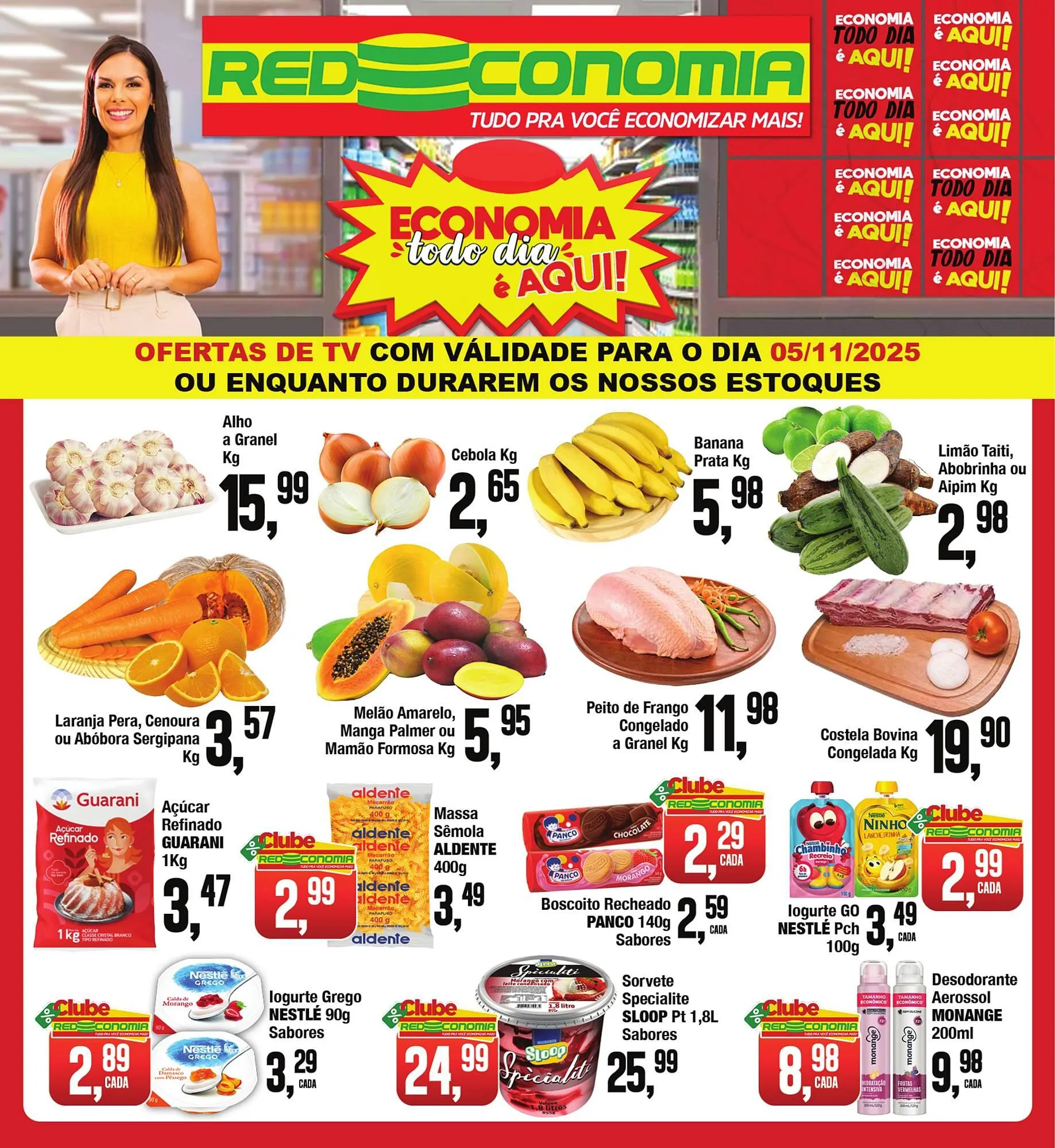 Encarte de Encarte Redeconomia 5 de novembro até 14 de novembro 2025 - Pagina 1