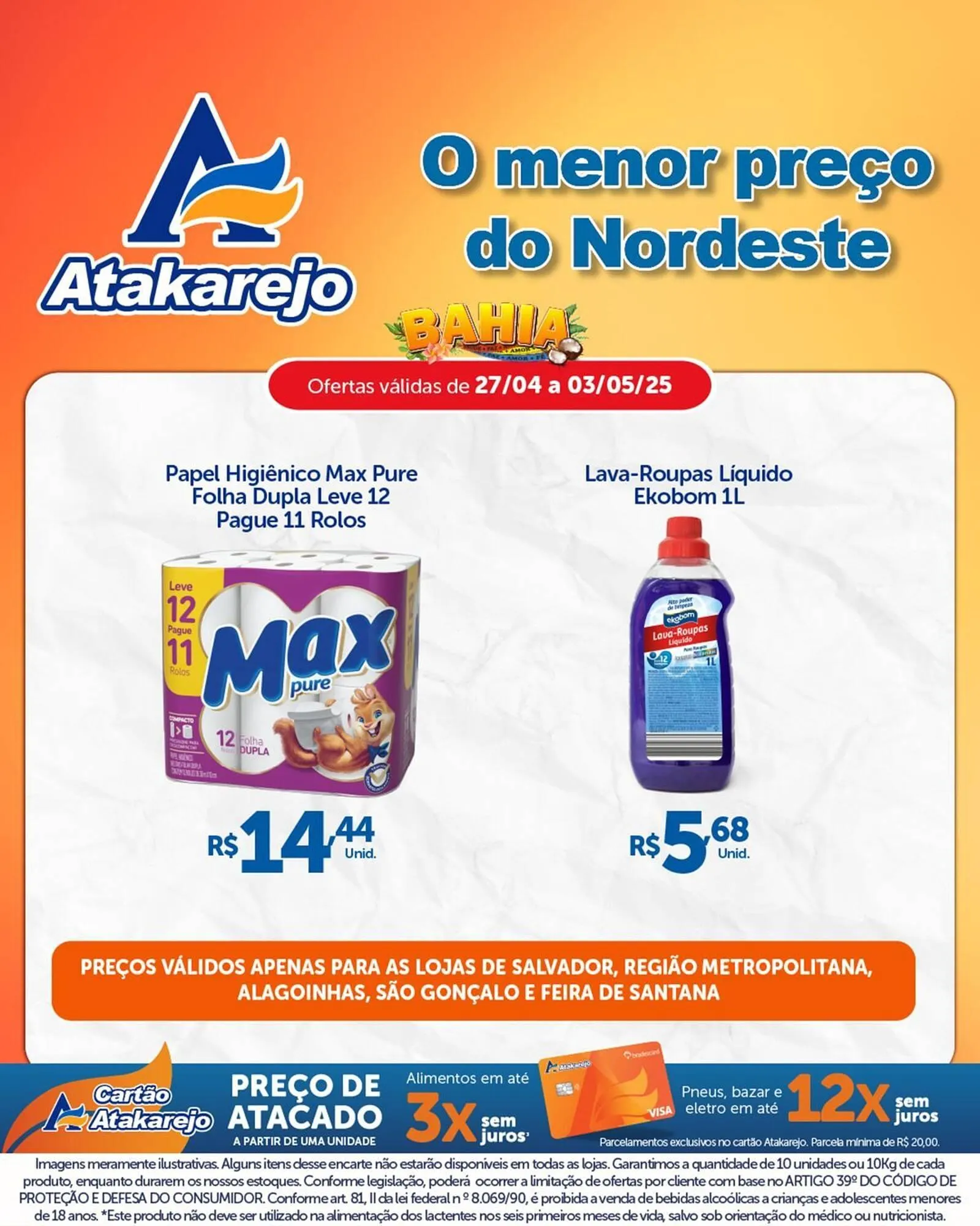 Encarte de Catálogo Atakarejo 11 de maio até 17 de maio 2025 - Pagina 8
