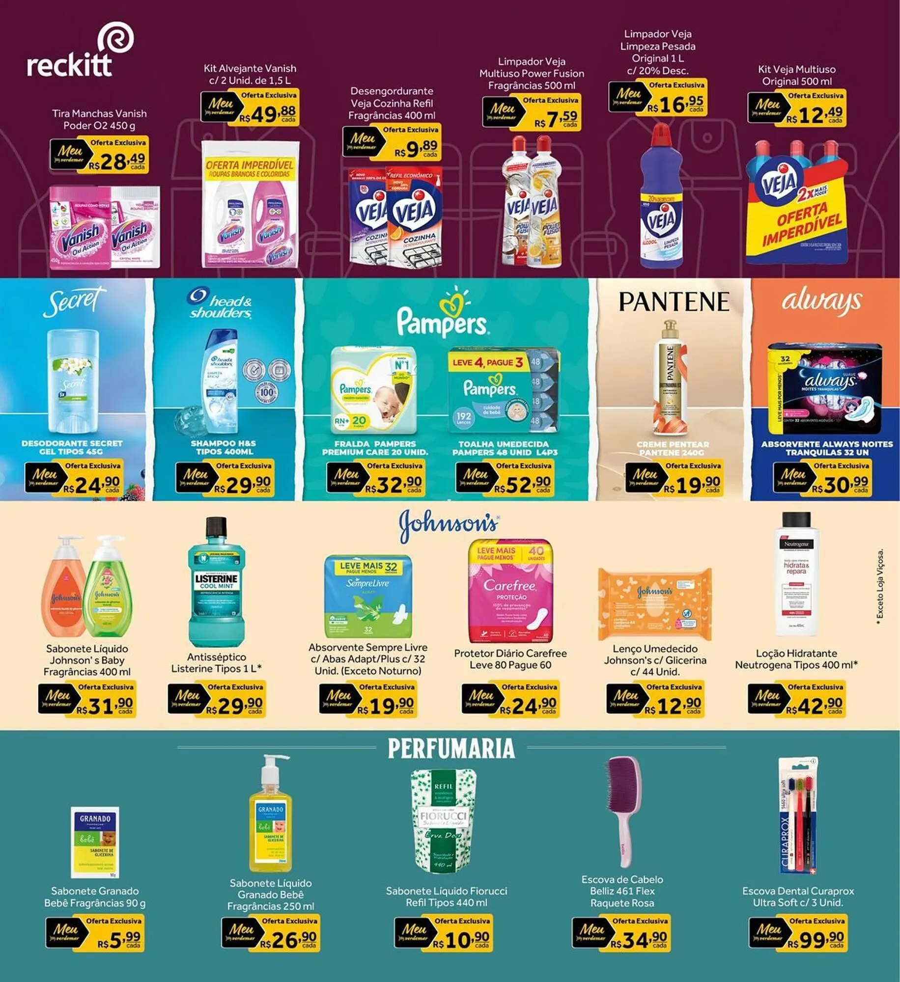 Encarte de Catálogo Verdemar Supermercado 30 de julho até 6 de agosto 2025 - Pagina 35