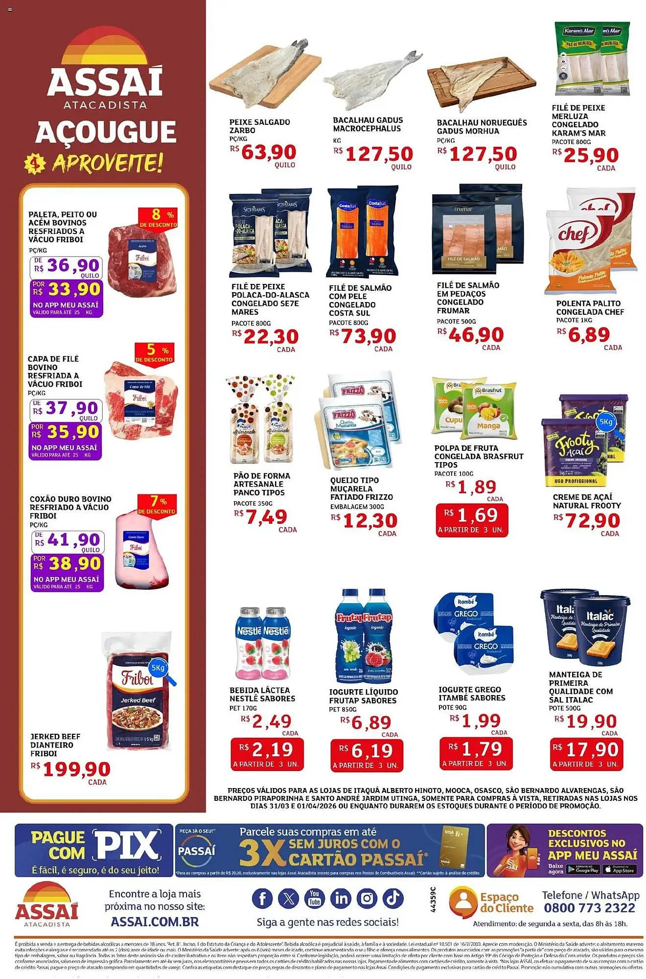 Encarte de Encarte Assaí Atacadista 31 de março até 1 de abril 2026 - Pagina 2
