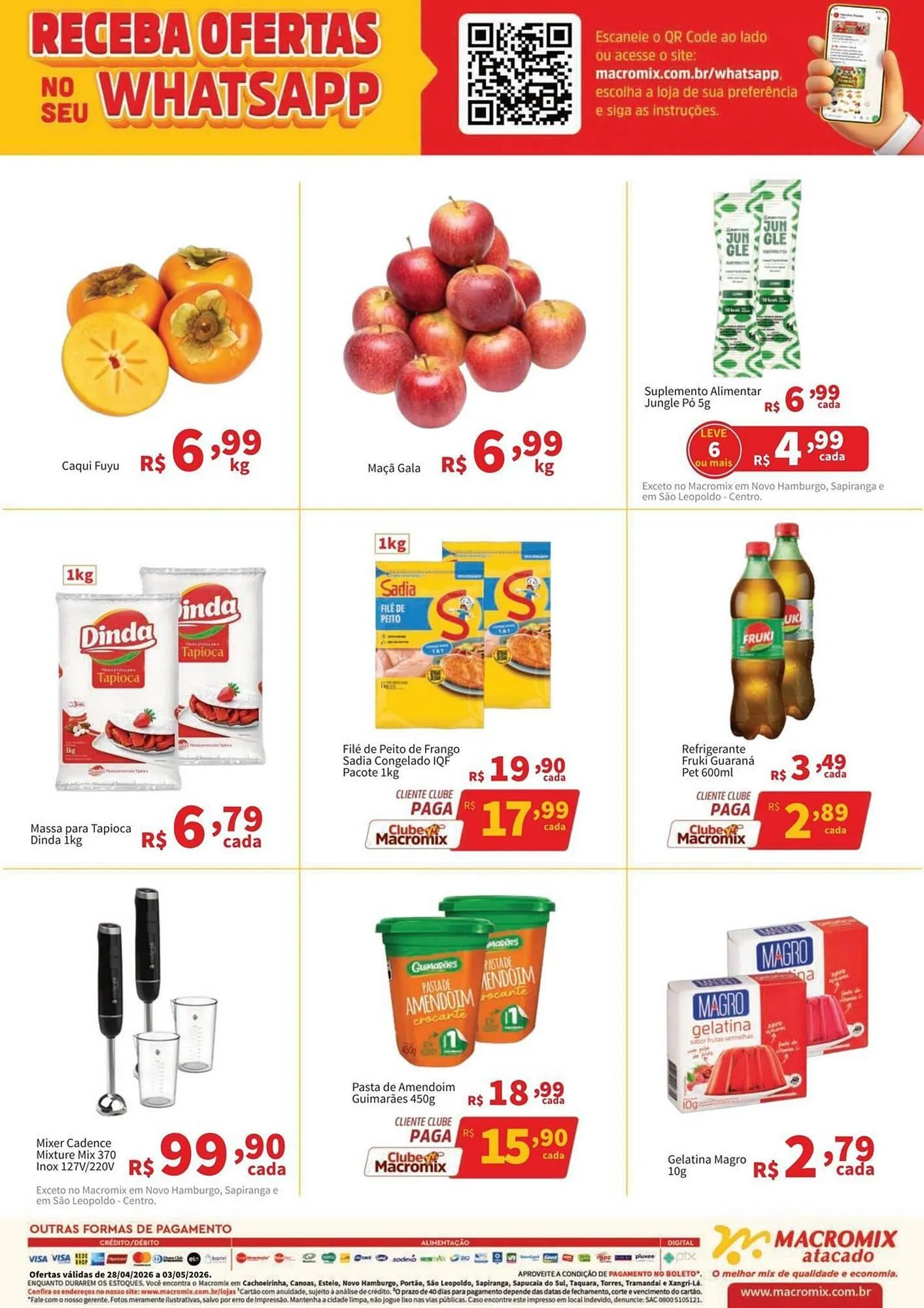 Encarte de Catálogo Macromix Atacado 28 de abril até 3 de maio 2026 - Pagina 2