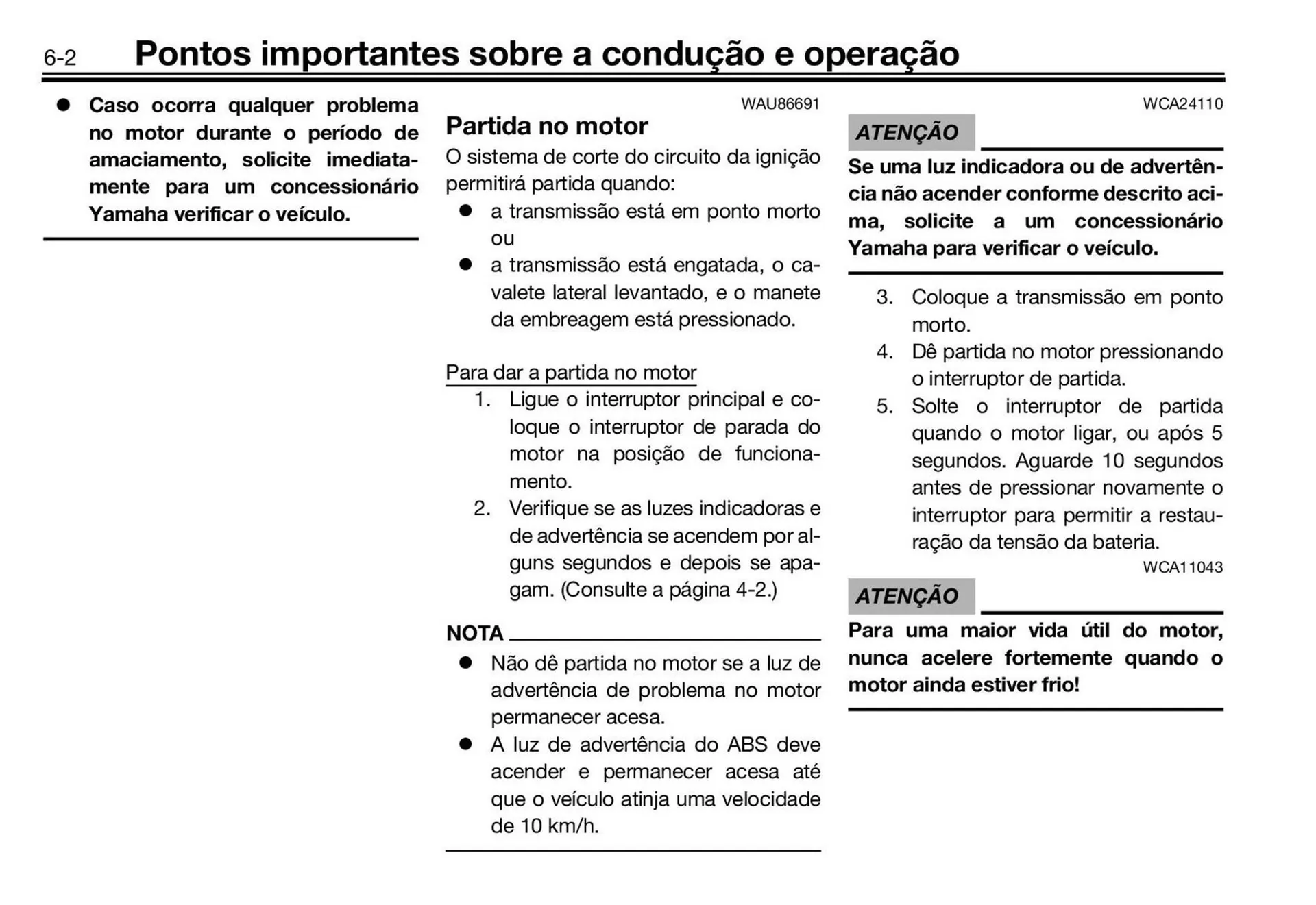 Encarte de Panfleto Yamaha 3 de fevereiro até 31 de dezembro 2026 - Pagina 44