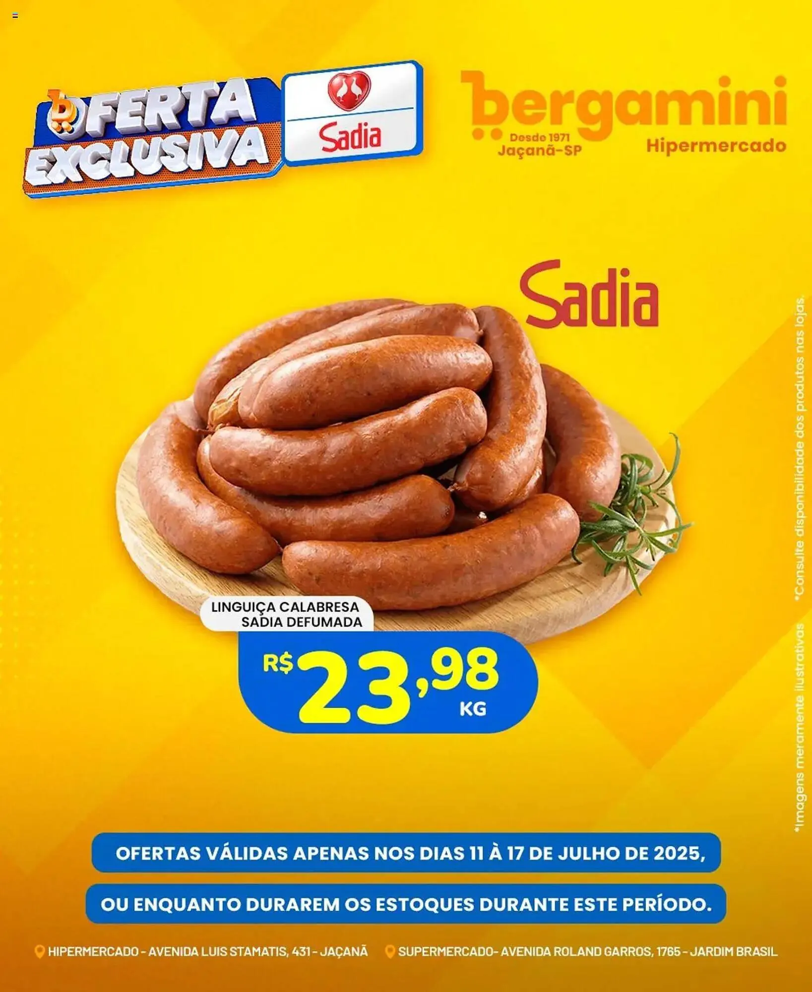 Encarte de Catálogo Supermercado Bergamini 11 de julho até 17 de julho 2025 - Pagina 6