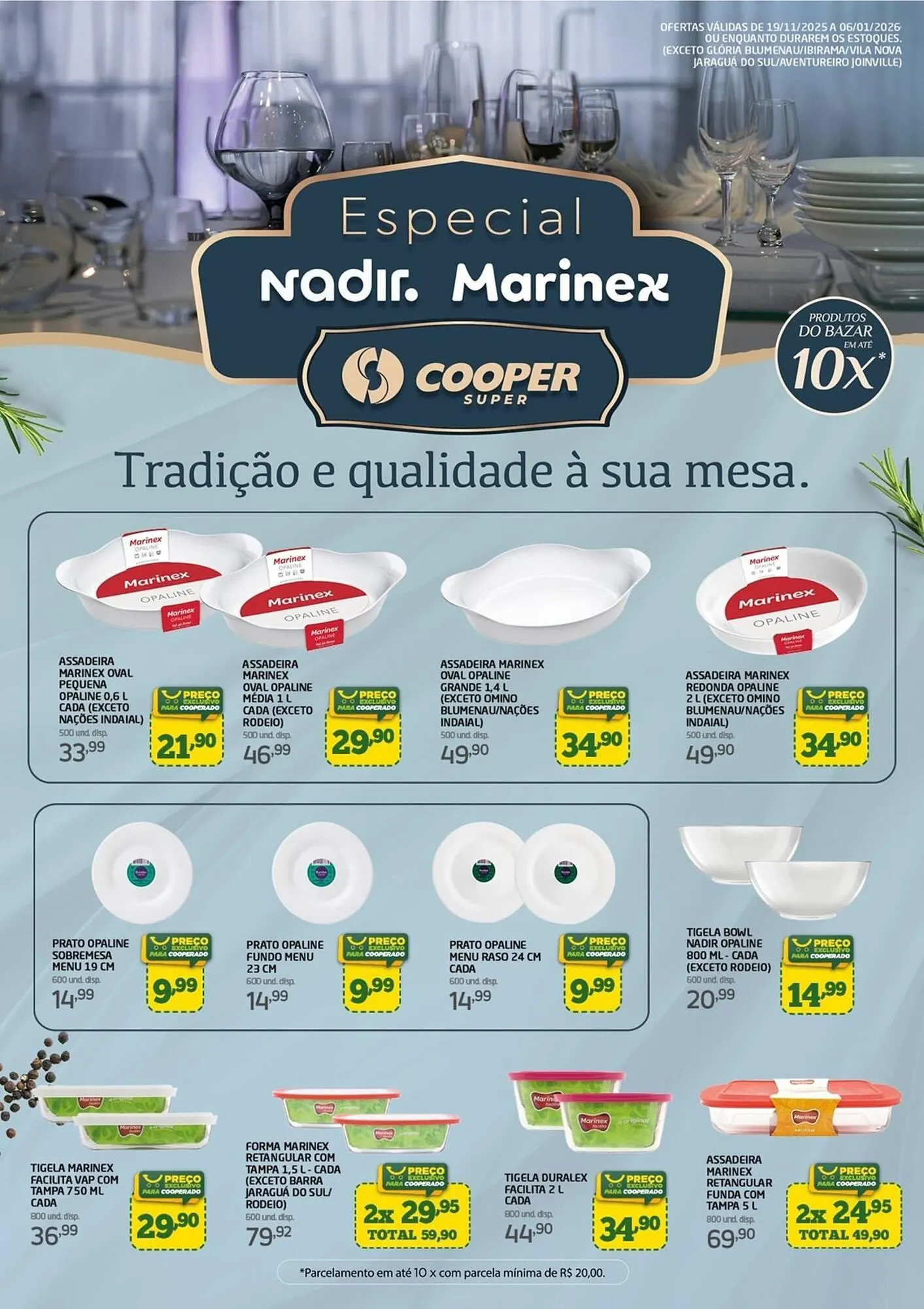 Encarte de Tabloide Cooper 19 de novembro até 6 de janeiro 2026 - Pagina 1