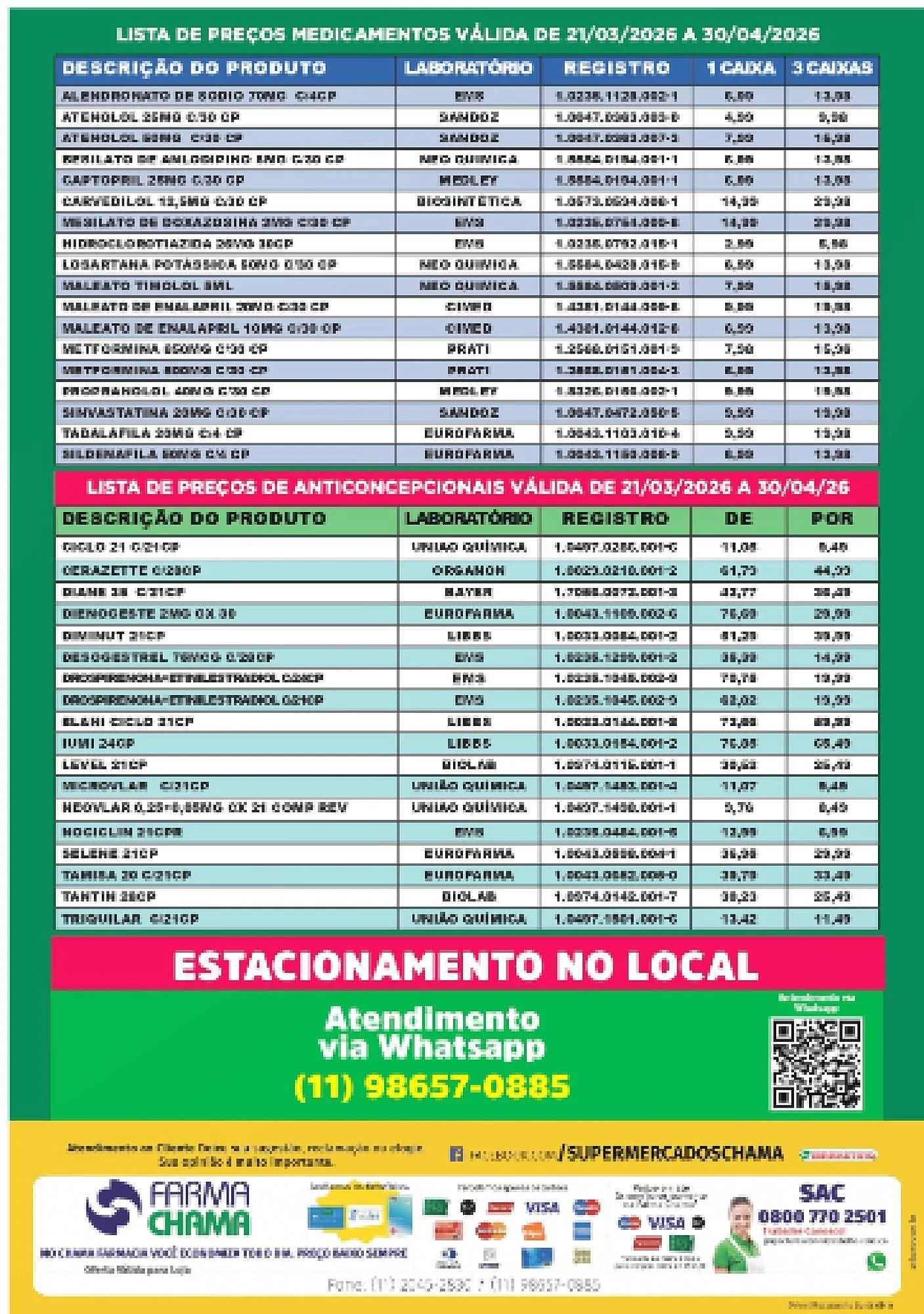 Encarte de Catálogo Chama Supermercados 1 de abril até 30 de abril 2026 - Pagina 2