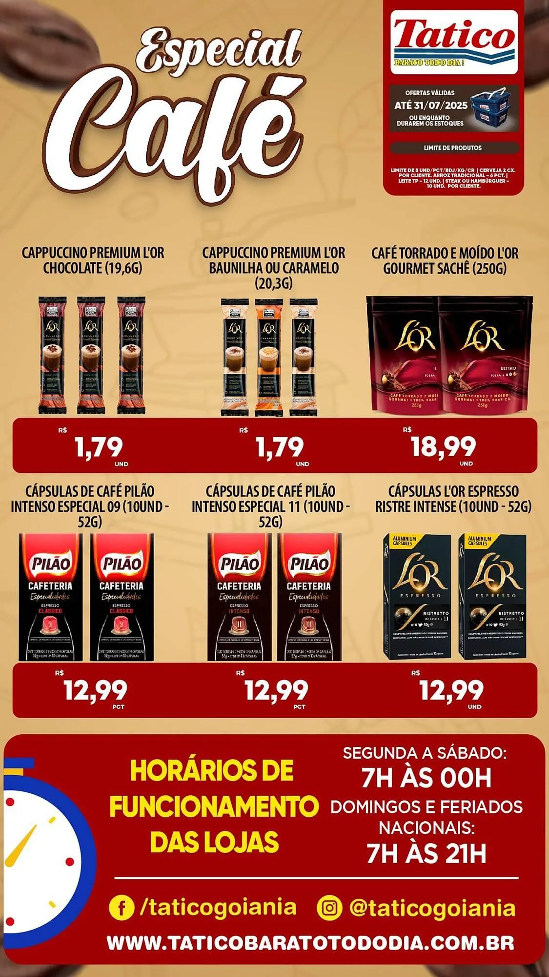Encarte de Catálogo Tatico 20 de julho até 31 de julho 2025 - Pagina 3