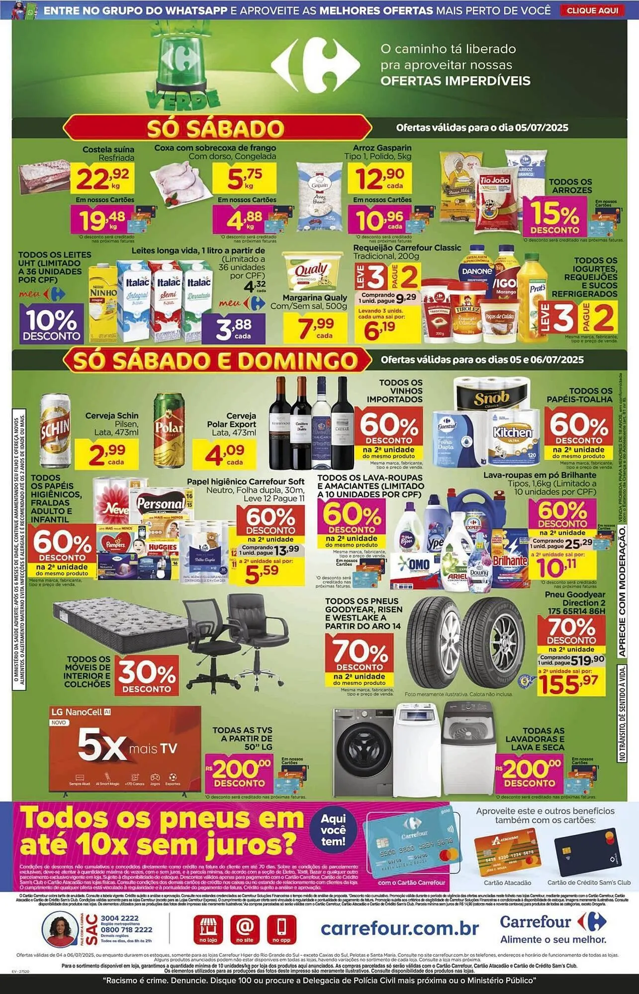 Encarte de Catálogo Carrefour 4 de julho até 10 de julho 2025 - Pagina 2