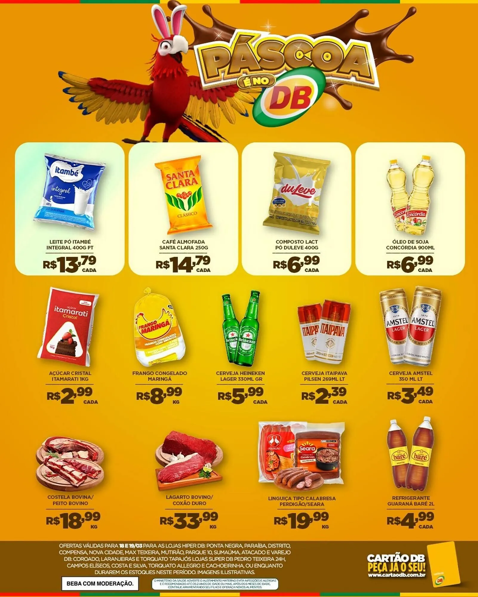 Encarte de Catálogo DB Supermercados 18 de março até 19 de março 2026 - Pagina 2