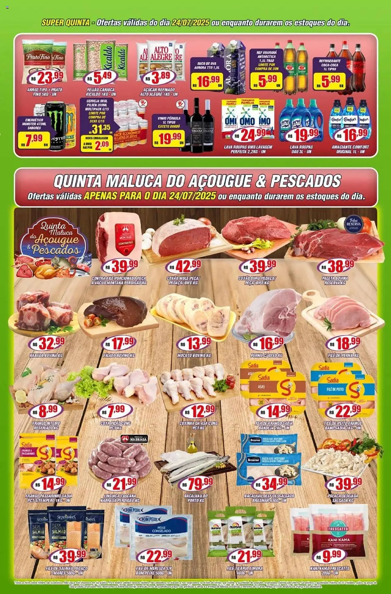 Encarte de Catálogo Violeta Supermercados 22 de julho até 25 de julho 2025 - Pagina 2