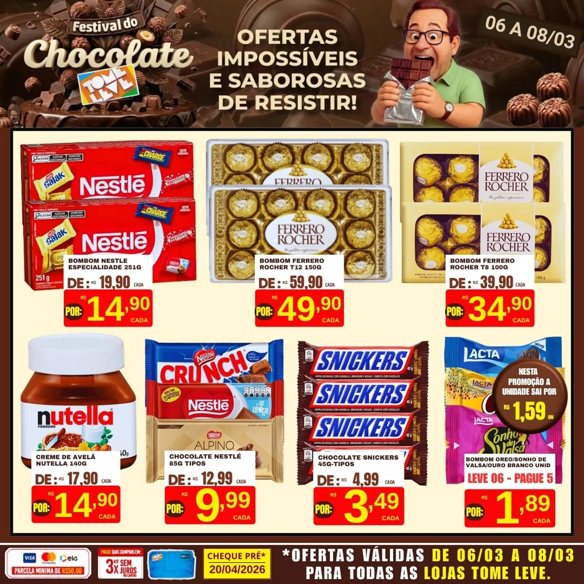Encarte de Catálogo Tome Leve 6 de março até 6 de março 2026 - Pagina 3