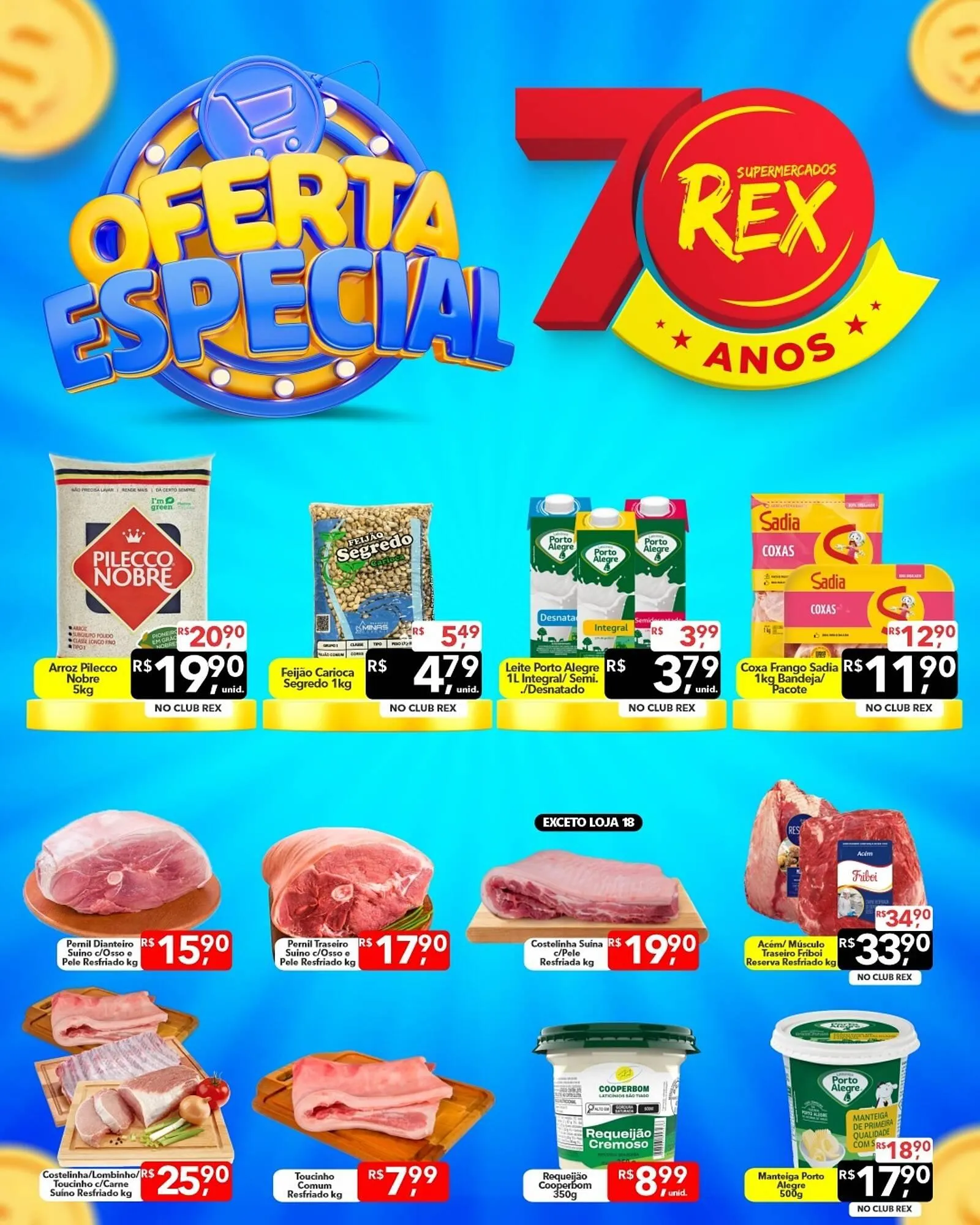 Encarte de Catálogo Supermercados Rex 9 de dezembro até 11 de dezembro 2025 - Pagina 1