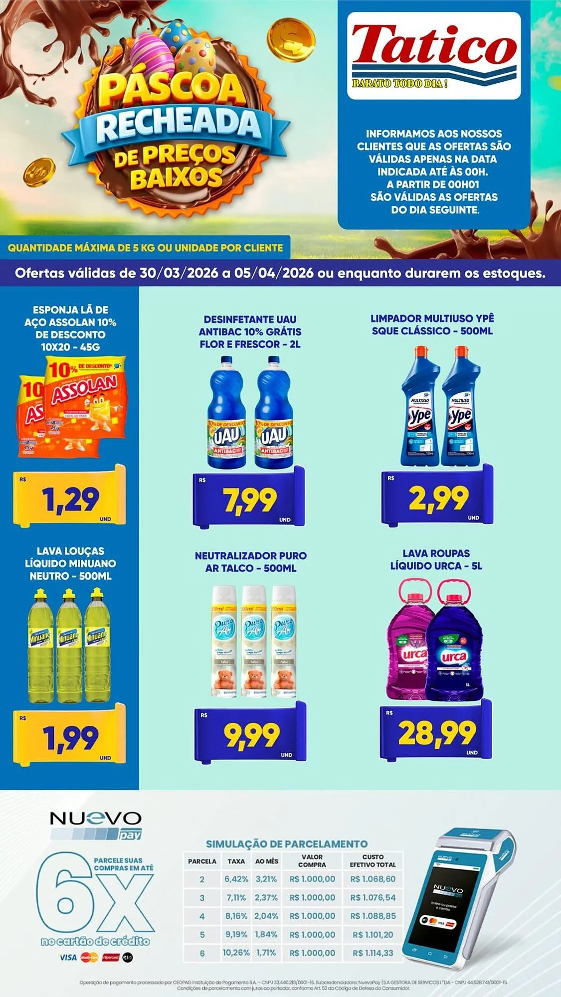 Encarte de Tabloide Tatico 30 de março até 5 de abril 2026 - Pagina 9