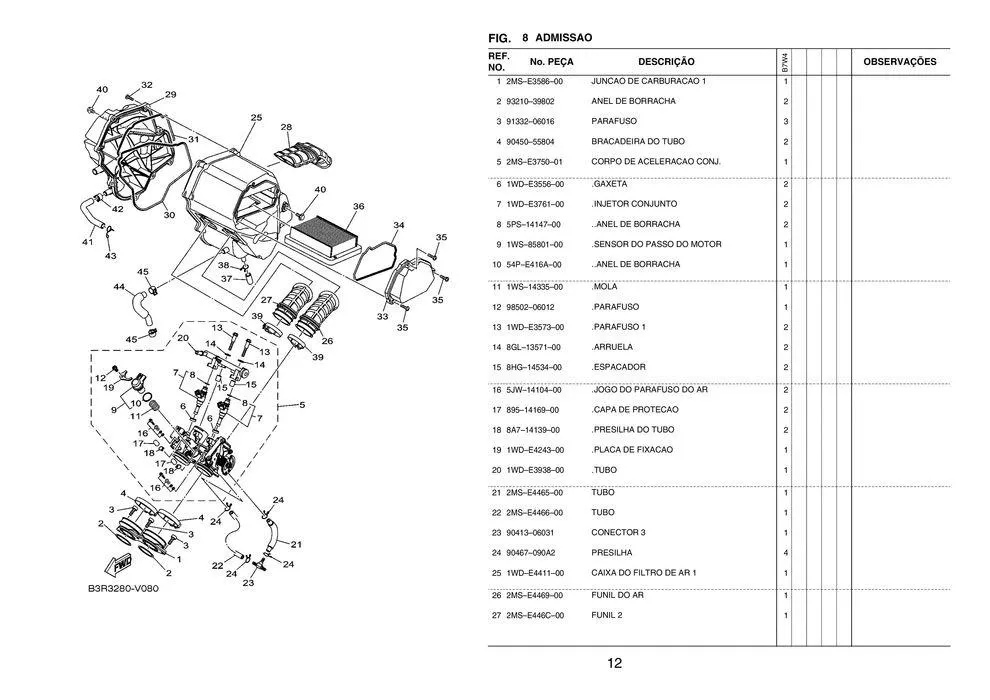 Encarte de Catálogo MT03-ABS 15 de janeiro até 31 de dezembro 2024 - Pagina 18
