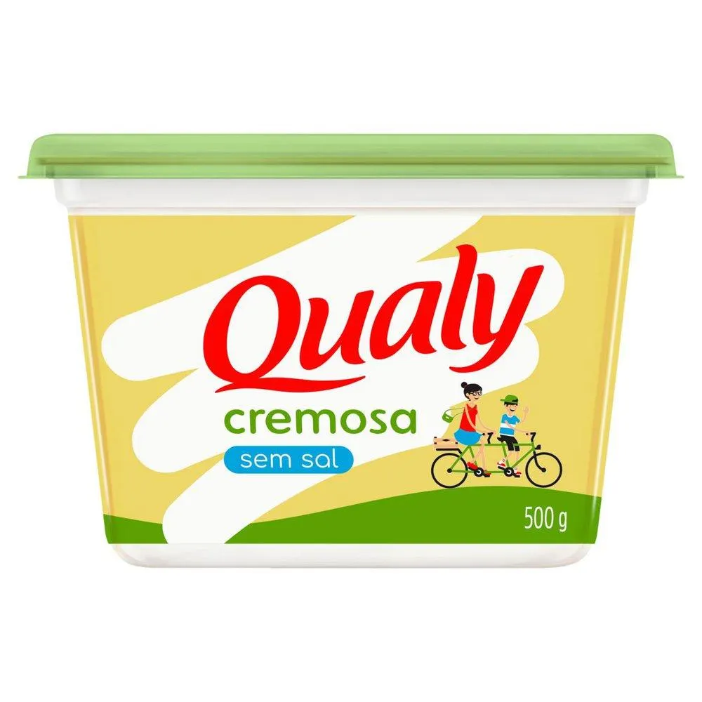Margarina Qualy 500g Sem Sal