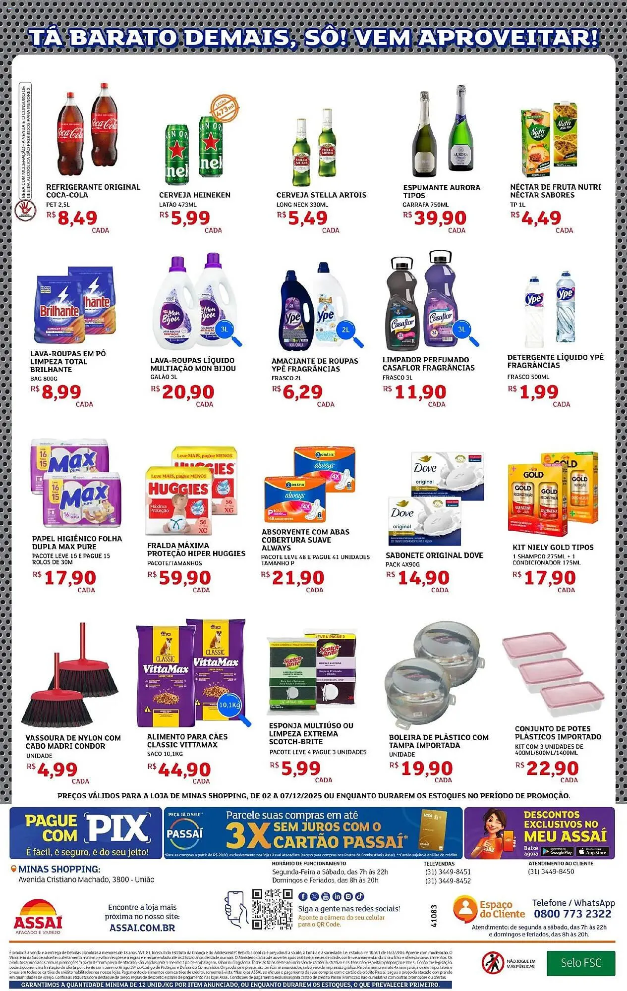 Encarte de Encarte Assaí Atacadista 2 de dezembro até 7 de dezembro 2025 - Pagina 2