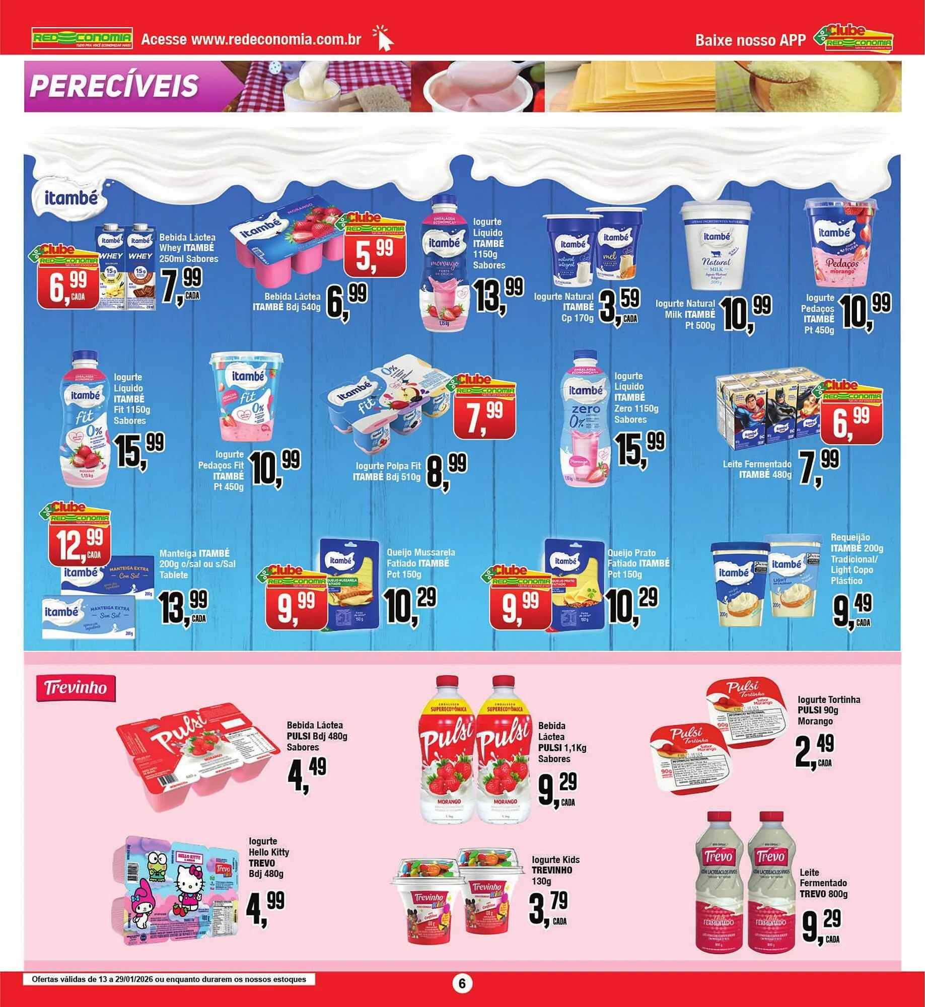 Encarte de Encarte Rede Economia 21 de janeiro até 29 de janeiro 2026 - Pagina 6