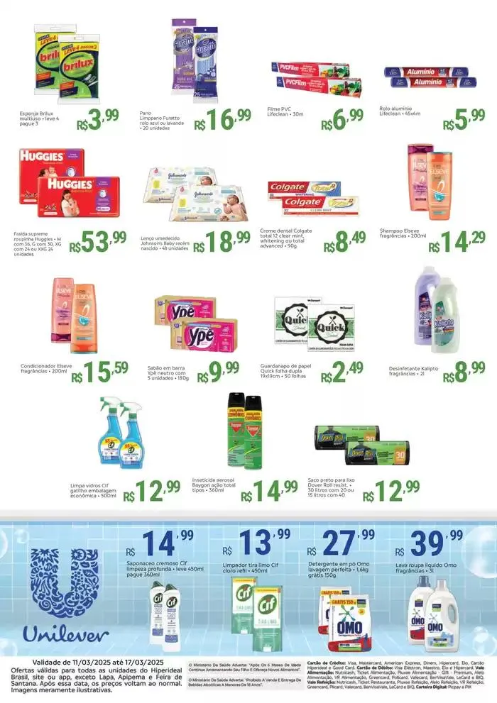 Encarte de Ofertas Hiperideal Supermercados 11 de março até 17 de março 2025 - Pagina 4