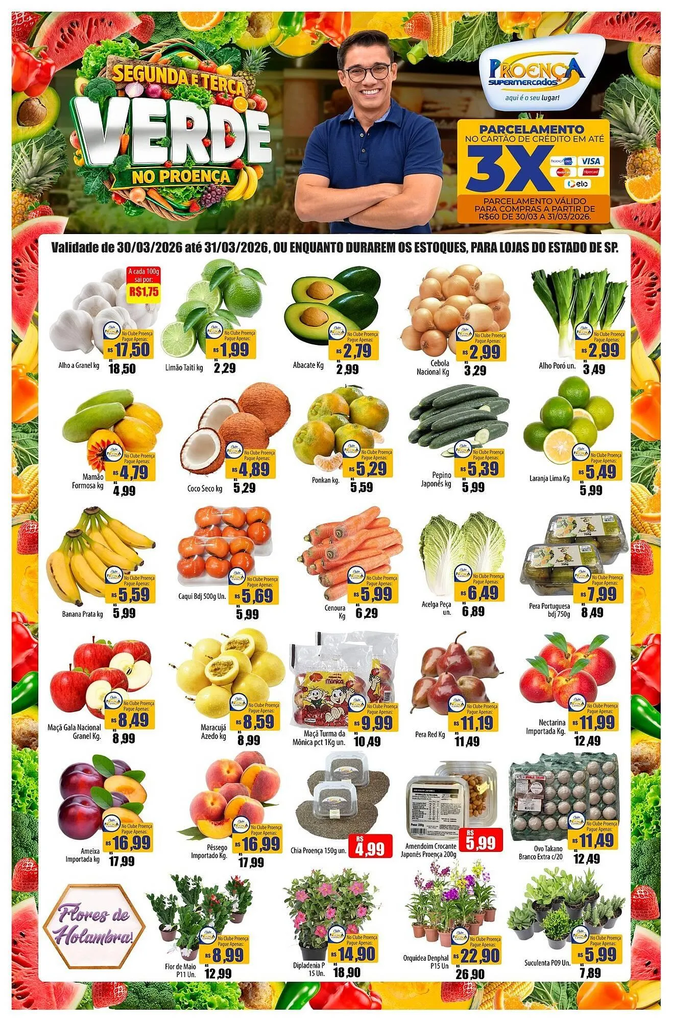 Encarte de Catálogo Proença Supermercados 30 de março até 31 de março 2026 - Pagina 1