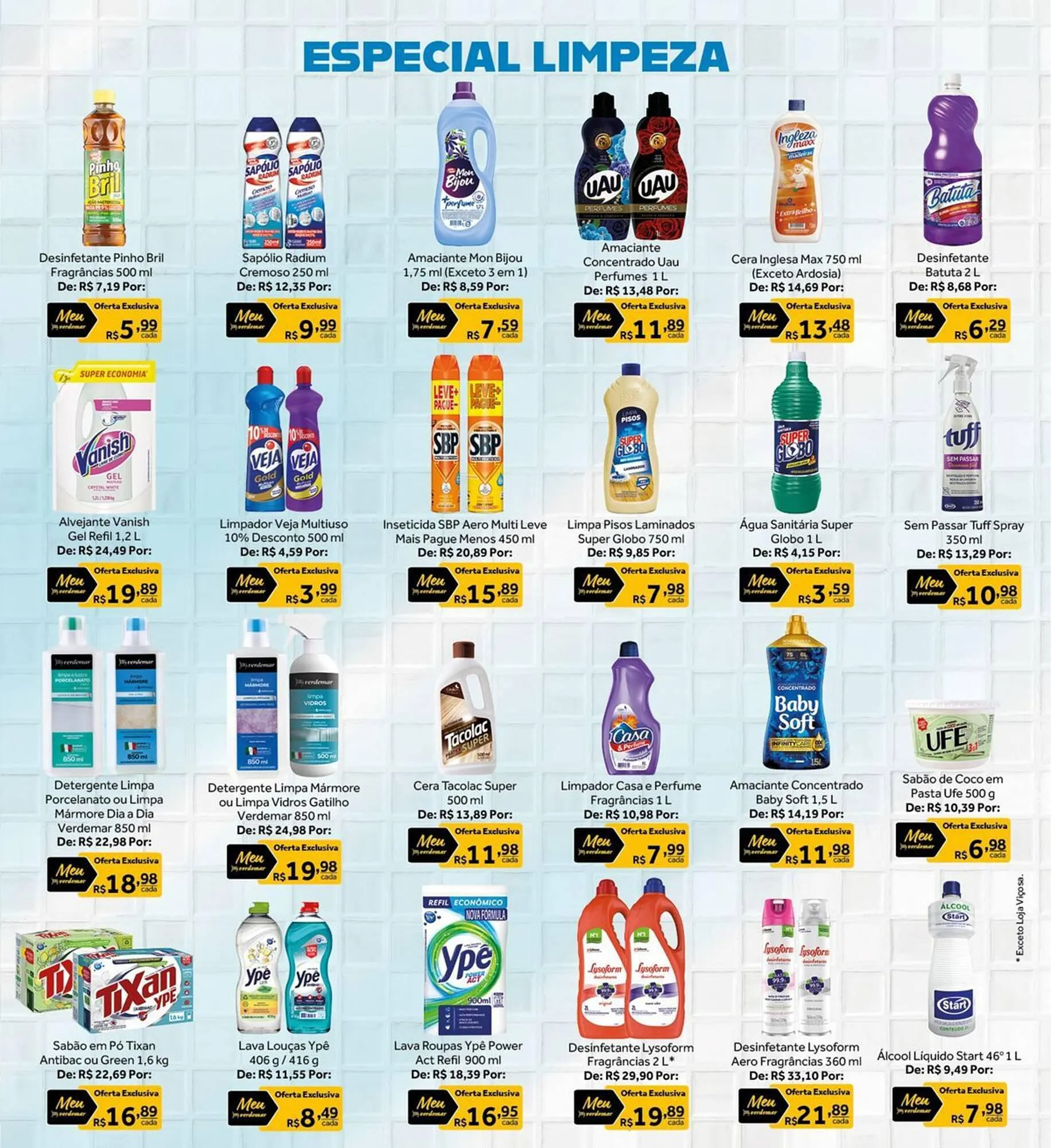 Encarte de Catálogo Verdemar Supermercado 1 de março até 13 de março 2024 - Pagina 39