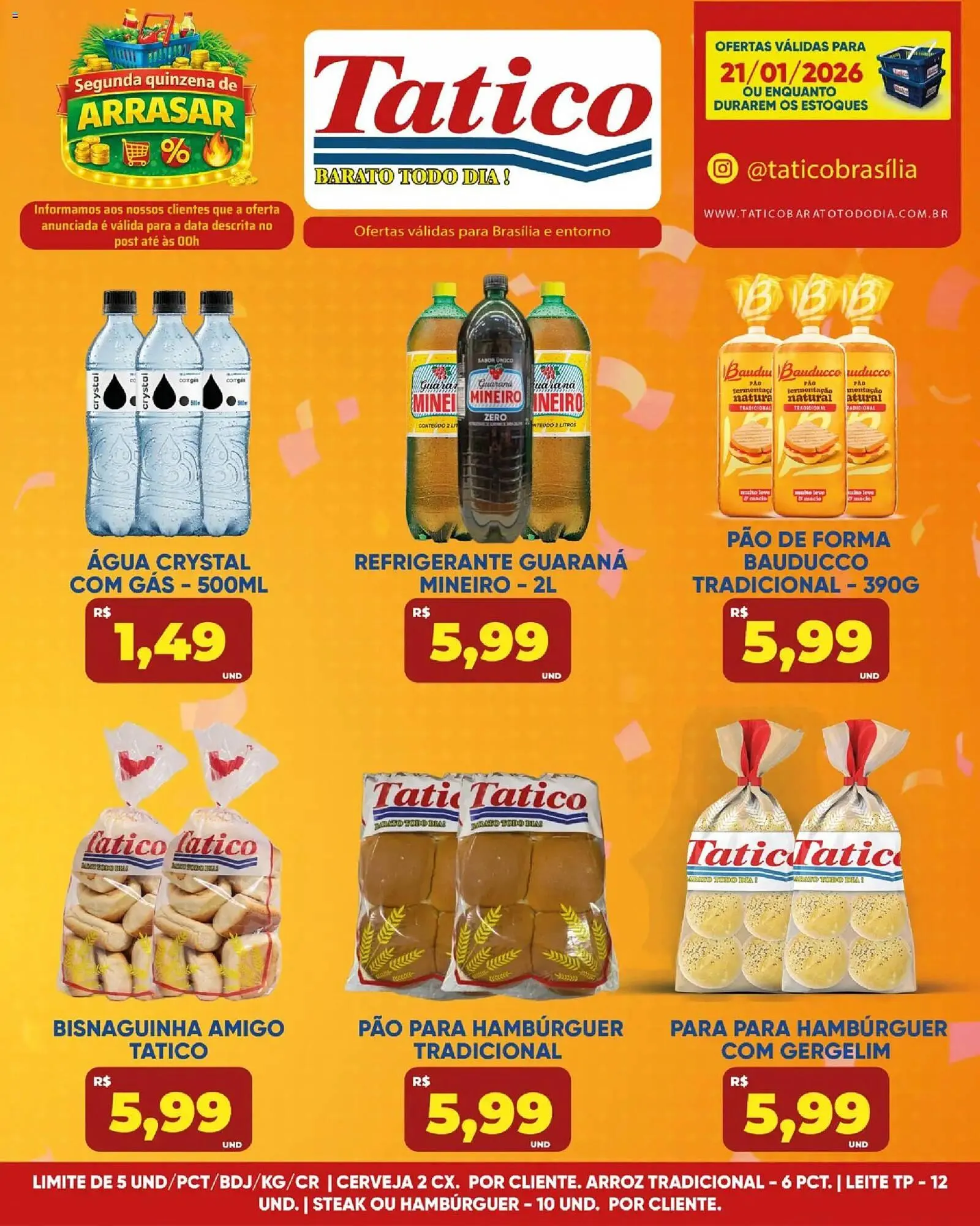 Encarte de Tabloide Tatico 21 de janeiro até 21 de janeiro 2026 - Pagina 5