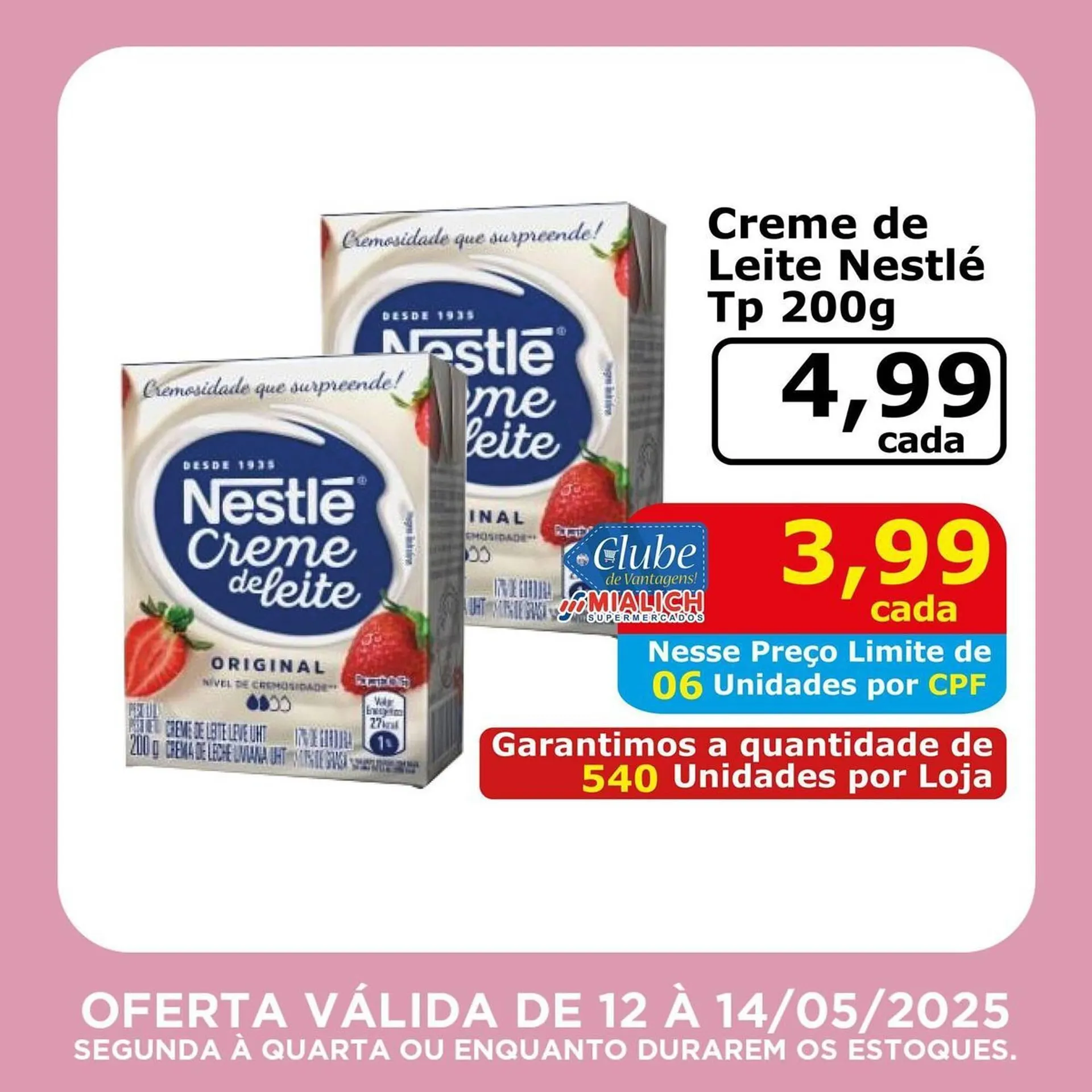 Encarte de Catálogo Mialich Supermercados 12 de maio até 14 de maio 2025 - Pagina 4