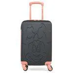 Mala de Bordo Abs 4 Rodas Minnie 3D Preta