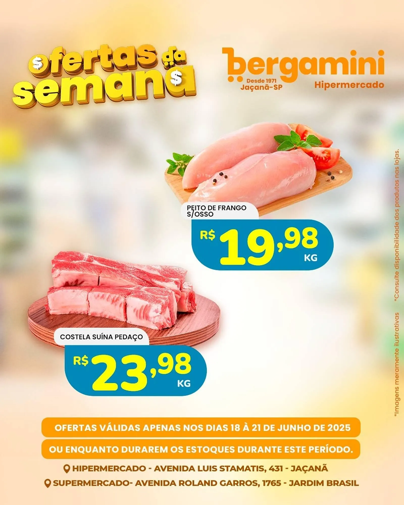 Encarte de Catálogo Supermercado Bergamini 18 de junho até 21 de junho 2025 - Pagina 3