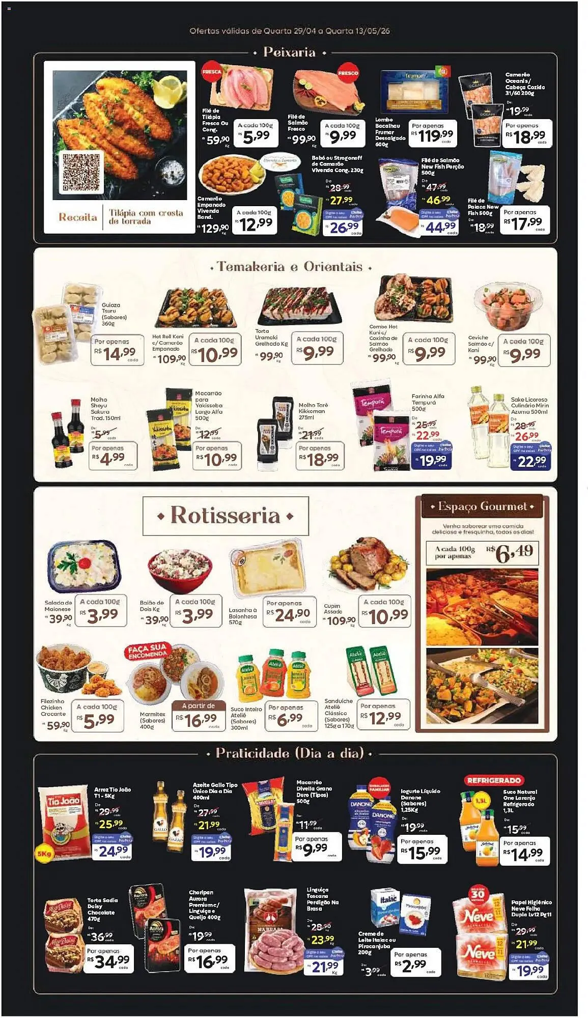 Encarte de Tabloide Barbosa Supermercados 29 de abril até 13 de maio 2026 - Pagina 3