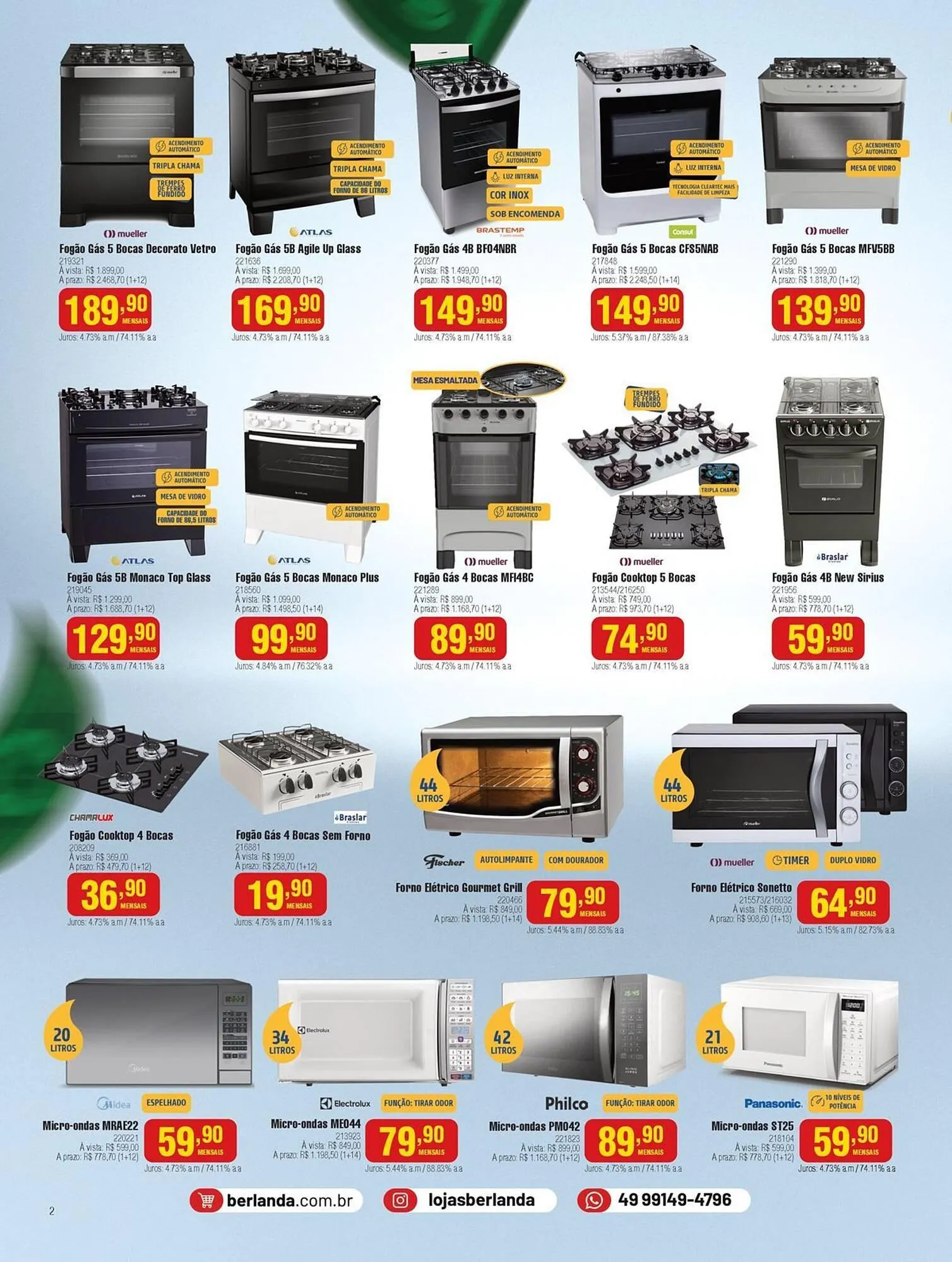 Encarte de Catálogo Berlanda 2 de abril até 30 de abril 2025 - Pagina 2