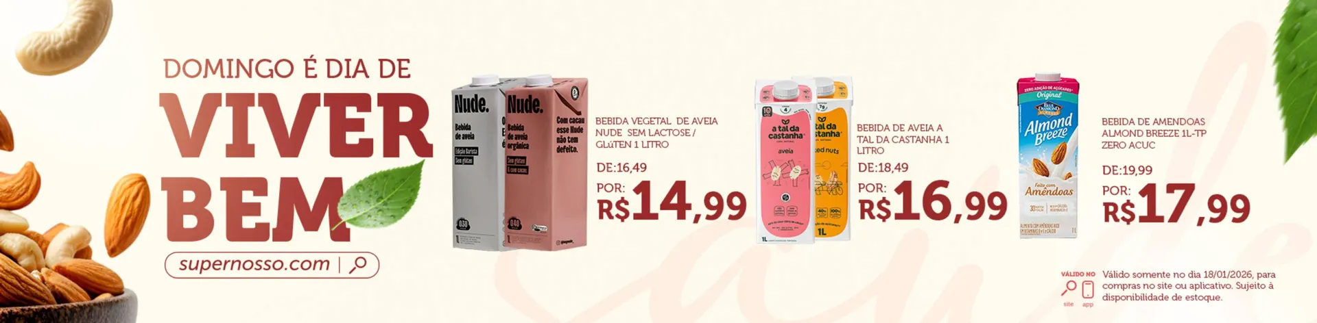Encarte de Folheto Super Nosso 19 de janeiro até 31 de janeiro 2026 - Pagina 7