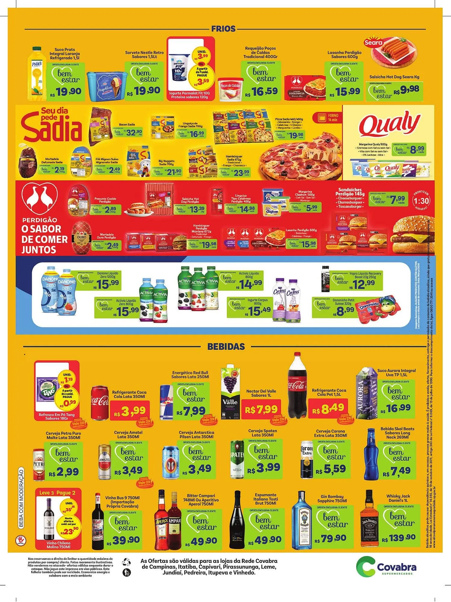 Encarte de Catálogo Covabra Supermercados 14 de abril até 15 de abril 2026 - Pagina 4
