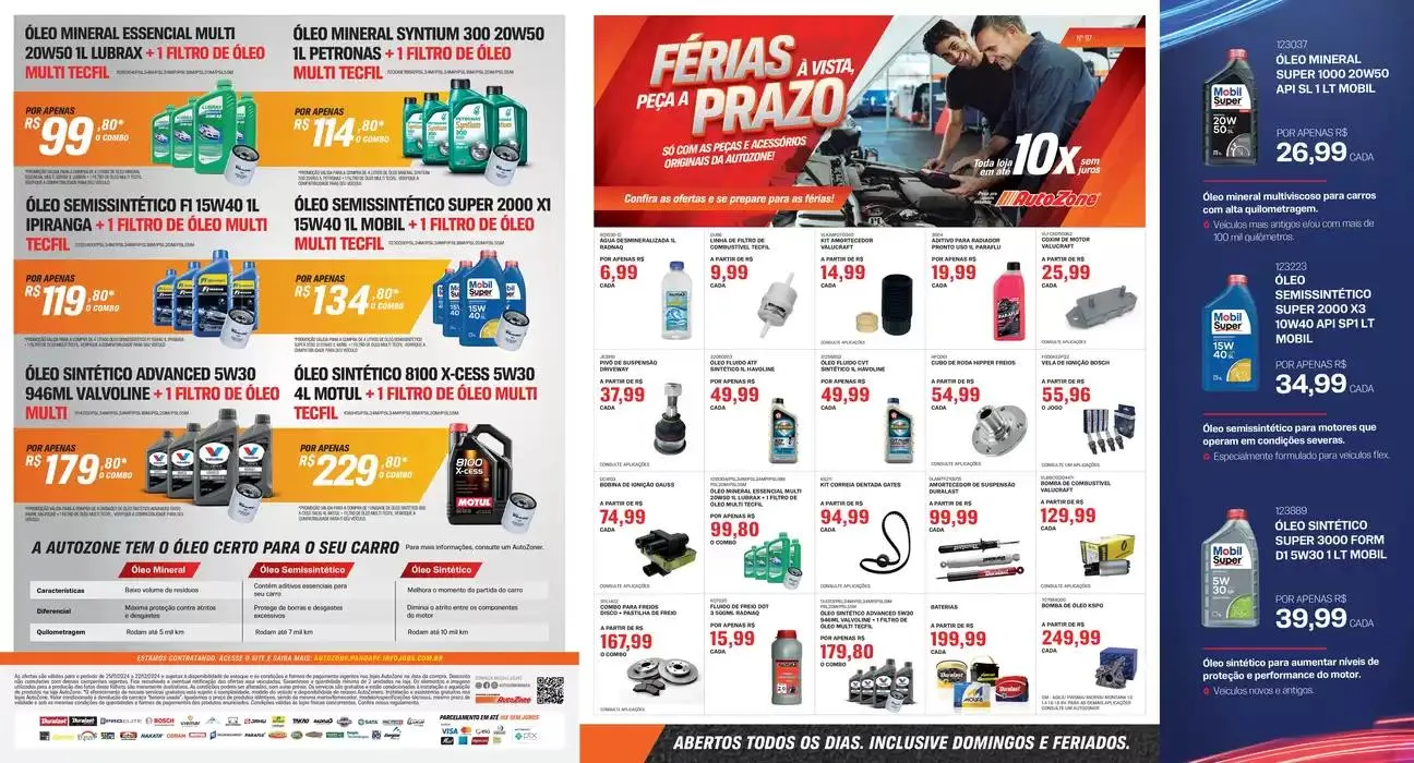 Férias À Vista, Peça A Prazo - 1