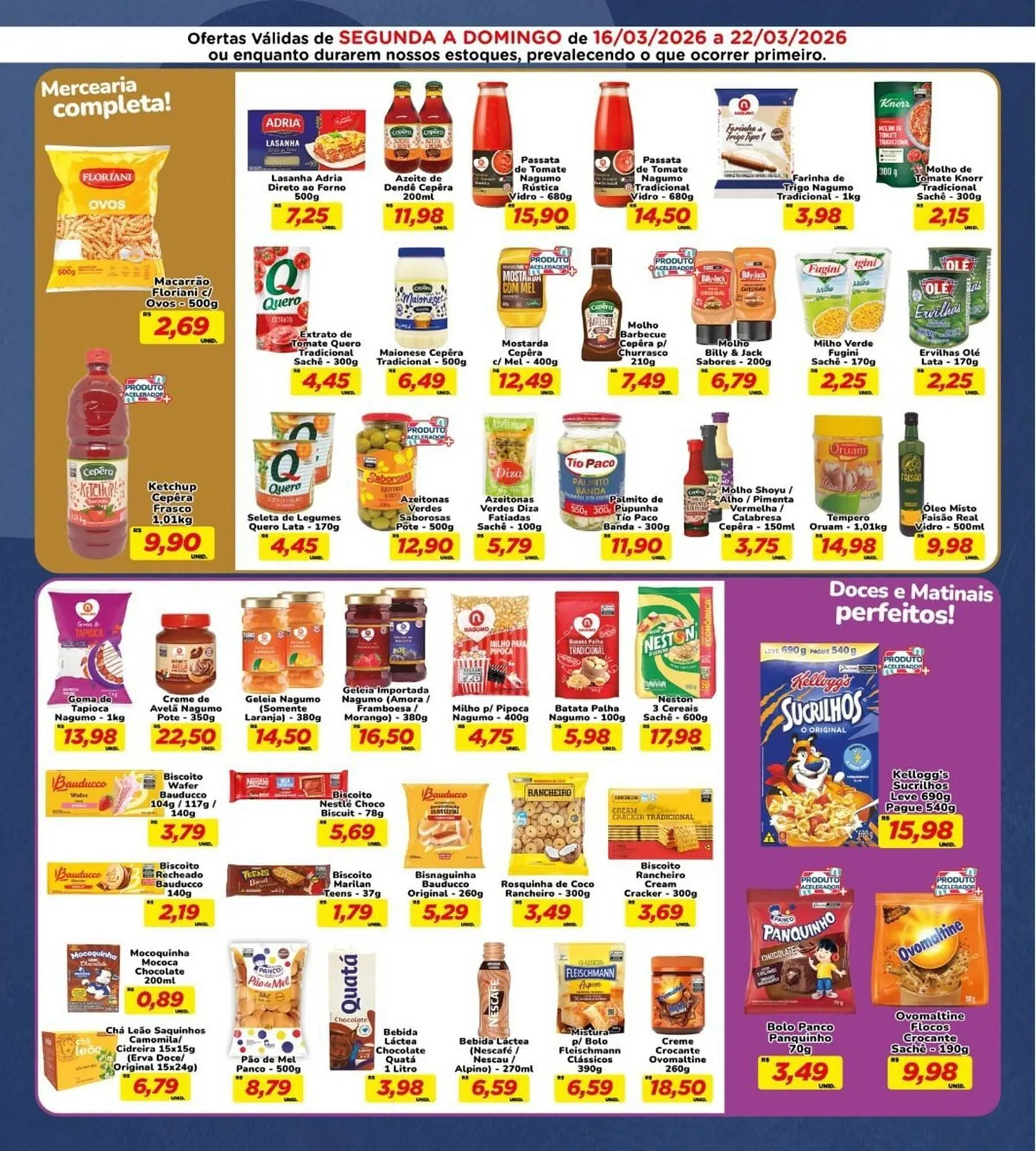 Encarte de Folheto Nagumo 16 de março até 22 de março 2026 - Pagina 3