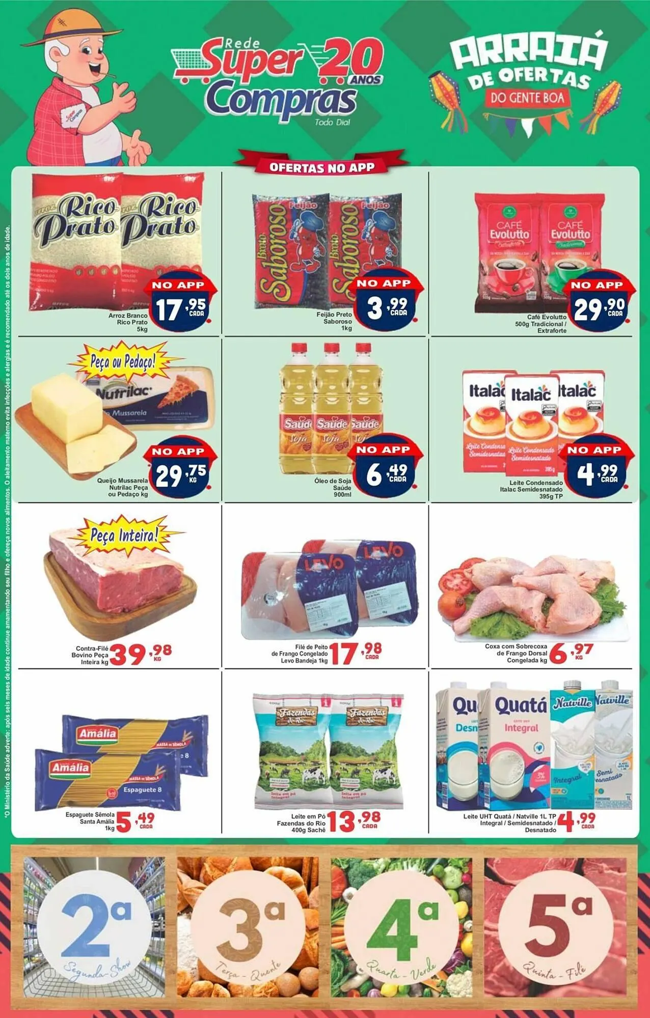 Encarte de Catálogo Rede Super Compras 13 de junho até 19 de junho 2025 - Pagina 1