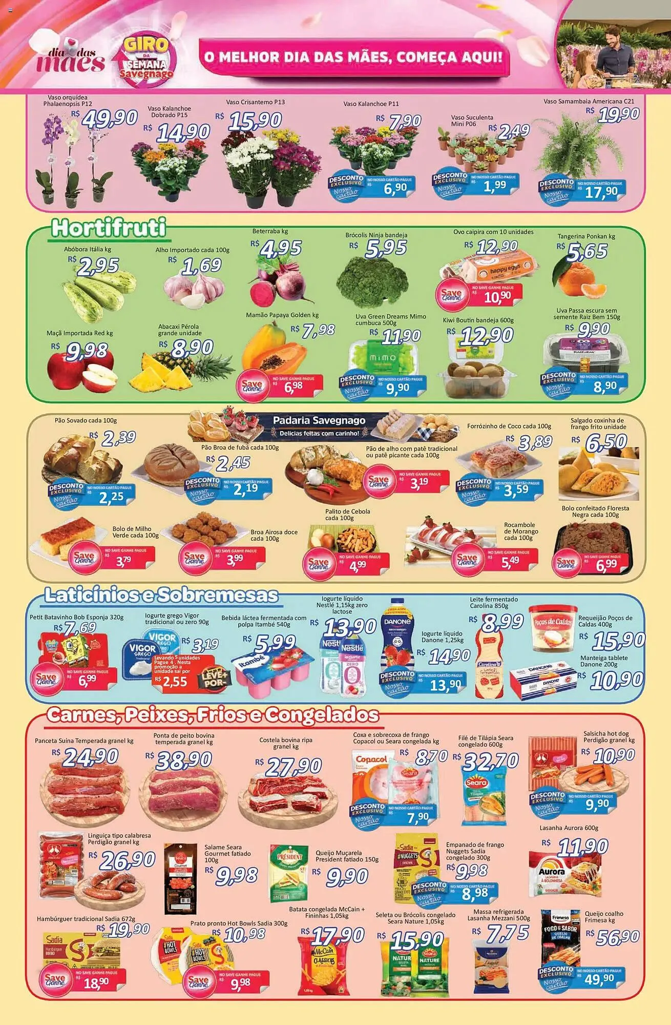Encarte de Catálogo Supermercados Savegnago 30 de abril até 4 de maio 2026 - Pagina 2