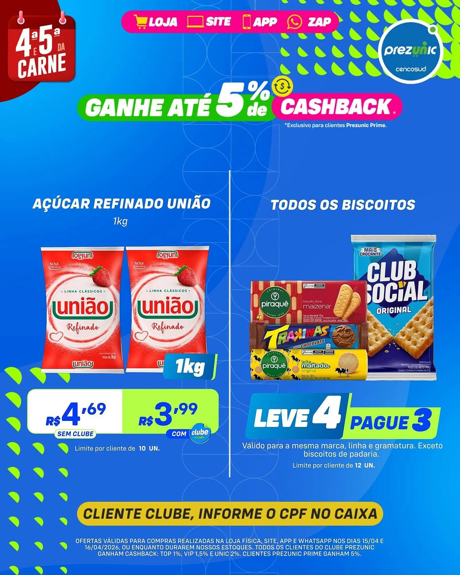 Encarte de Encarte Prezunic 15 de abril até 16 de abril 2026 - Pagina 5