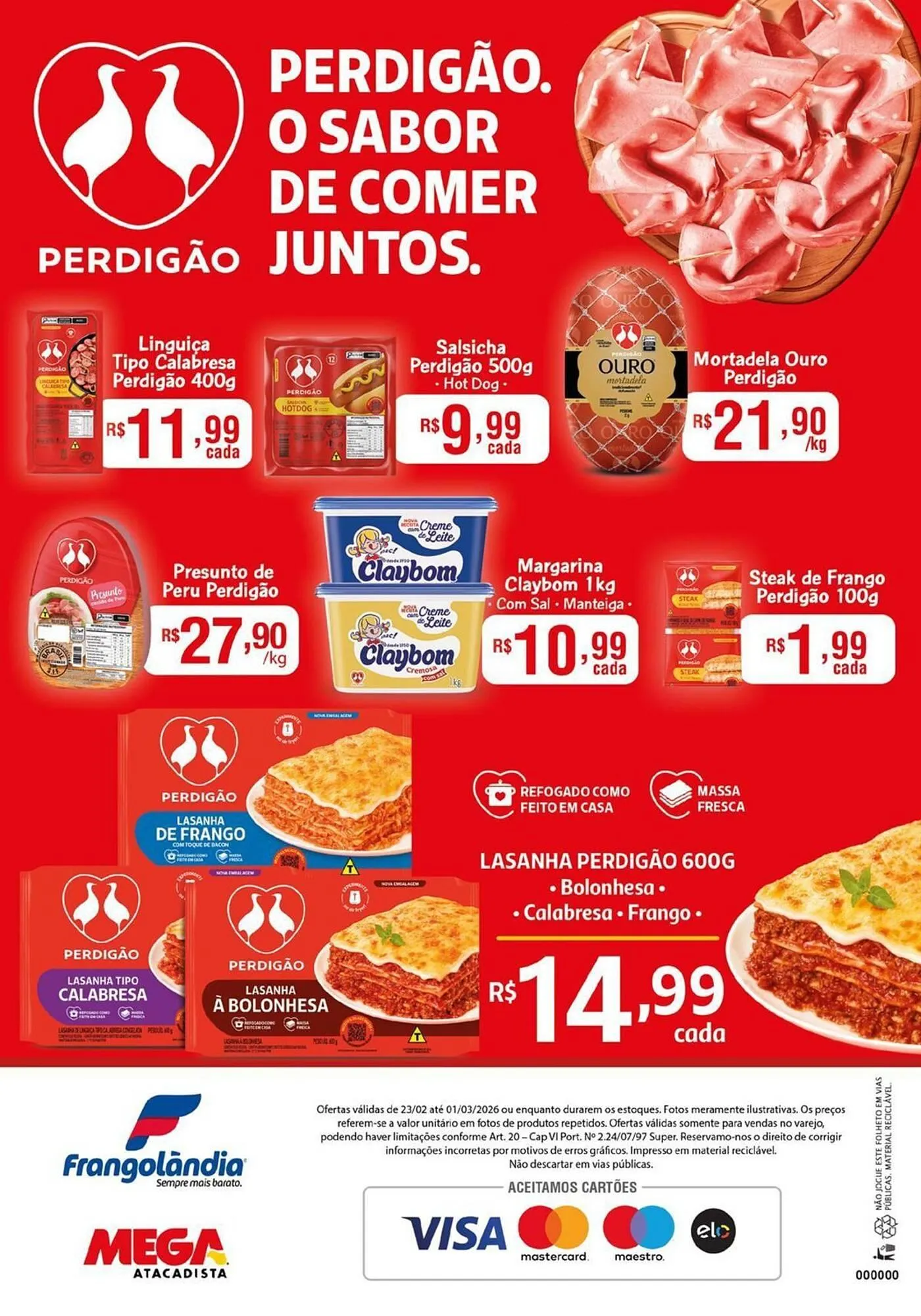 Encarte de Encarte Frangolândia 23 de fevereiro até 1 de março 2026 - Pagina 4