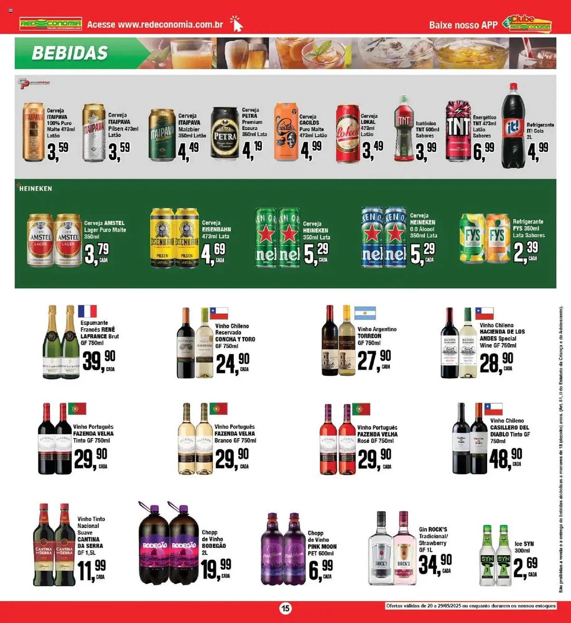 Encarte de Catálogo Redeconomia 19 de maio até 21 de maio 2025 - Pagina 15